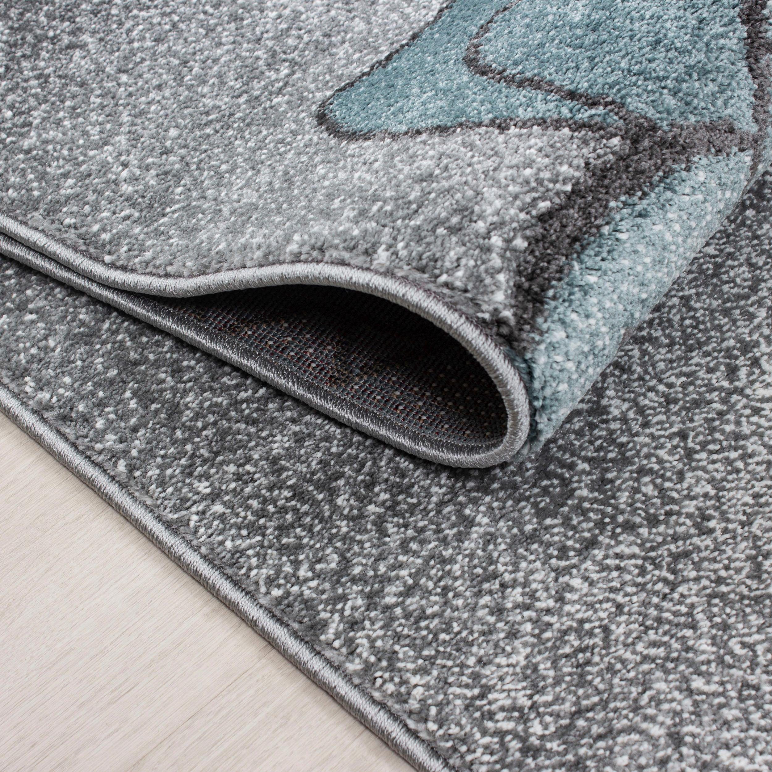 Ayyildiz Teppiche Kindervloerkleed Kids 580 ook in rond, teddybeer, sterren ontwerp, kortpolig