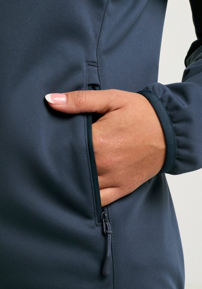 Jack Wolfskin Softshell-jack WINDHAIN HOODY W