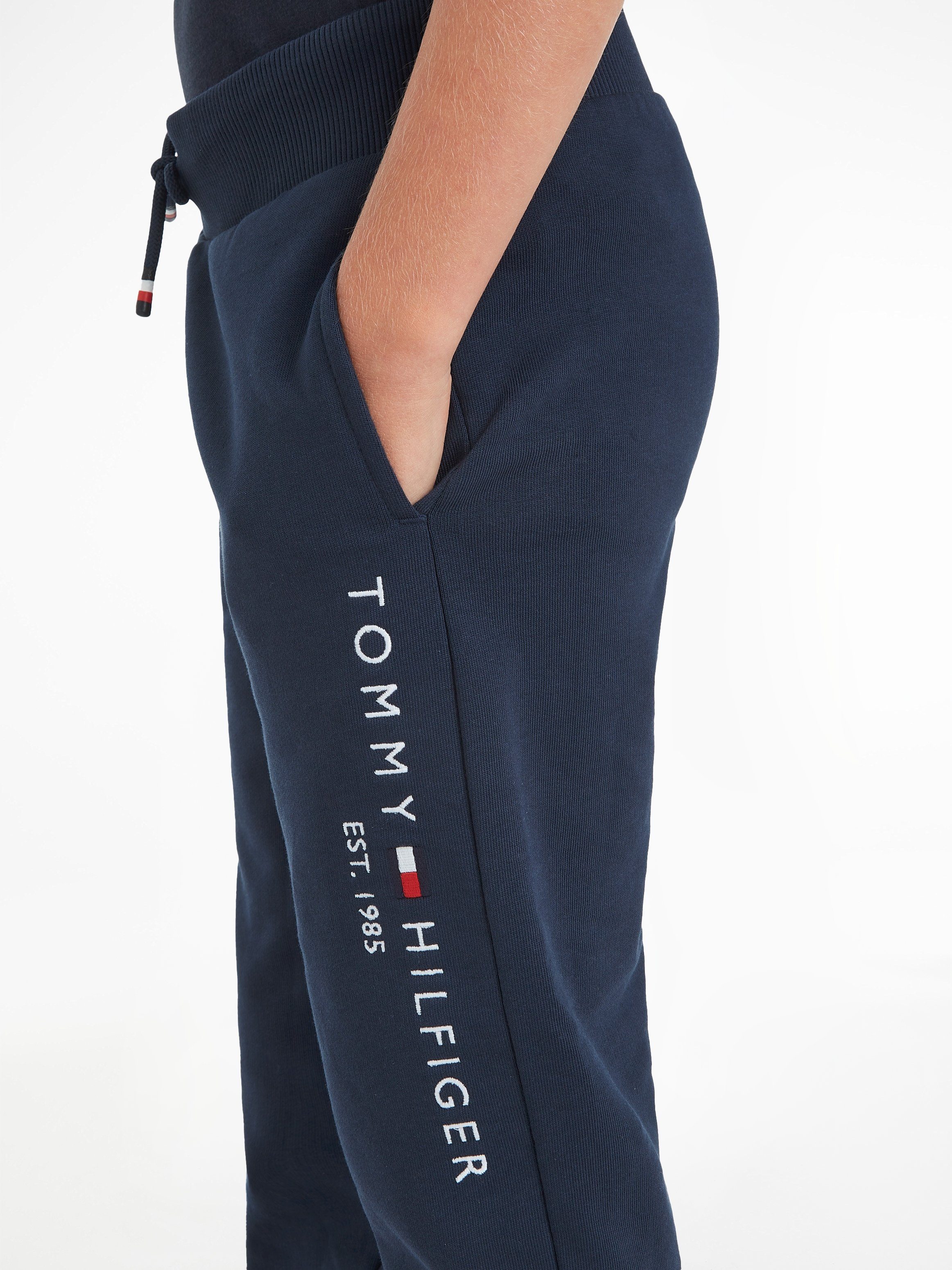 Tommy Hilfiger Joggingbroek met tommy hilfiger logo-opdruk op het been