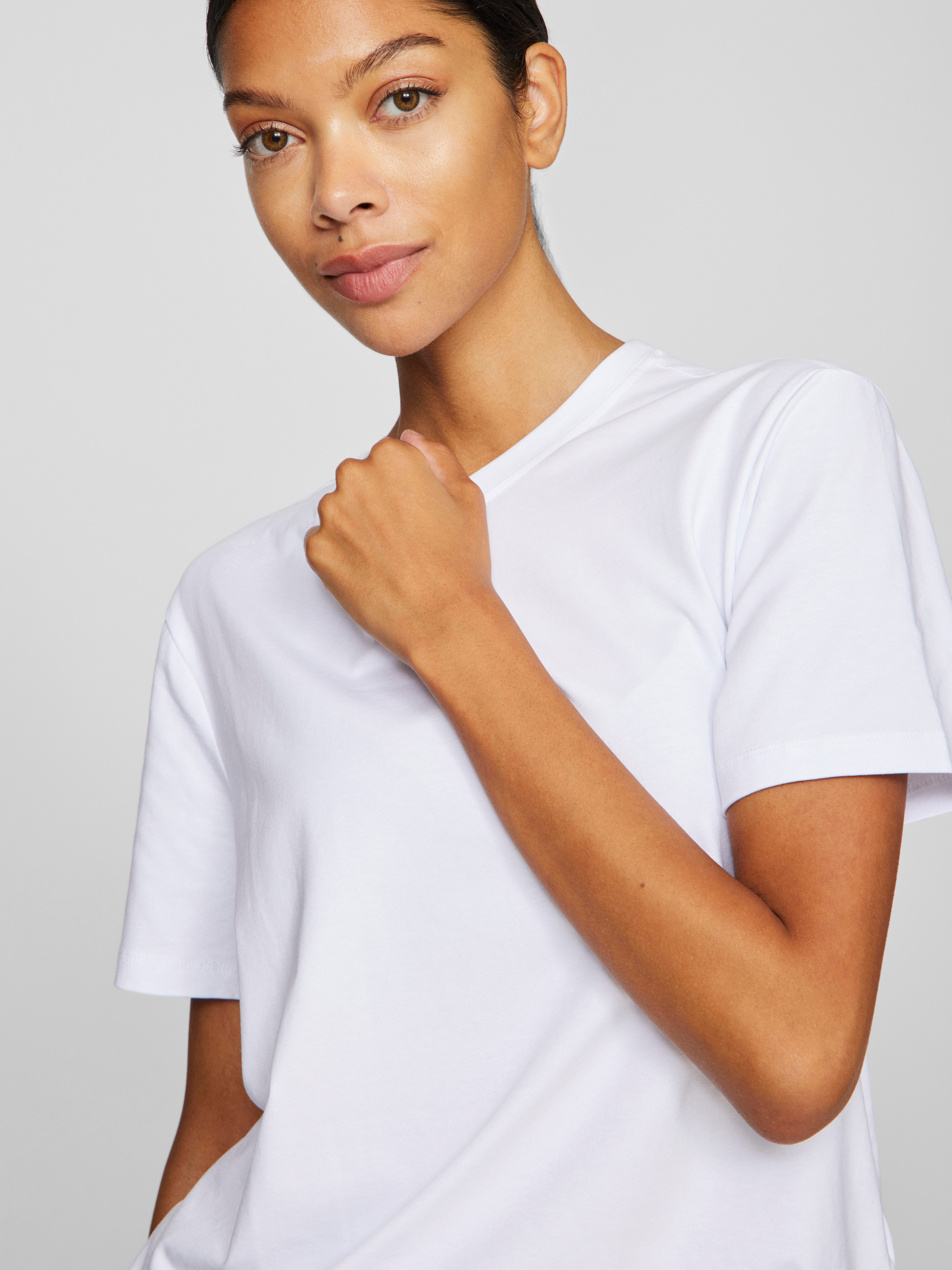 Vila Shirt met korte mouwen VINORA S S T-SHIRT NOOS
