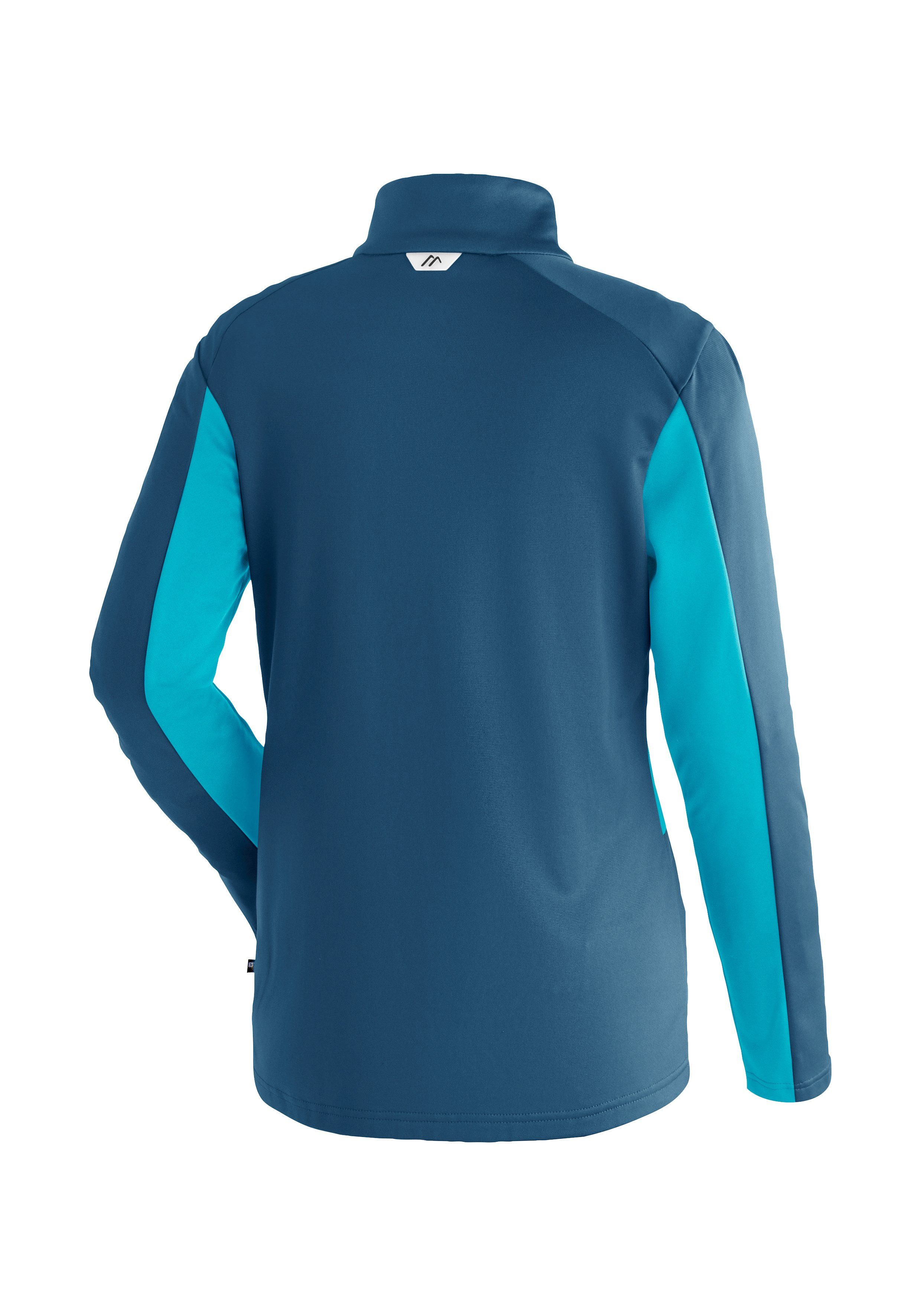 Maier Sports Fleecejack Purga Jacket Dames midlayer, fleece met opgeruwde binnenkant