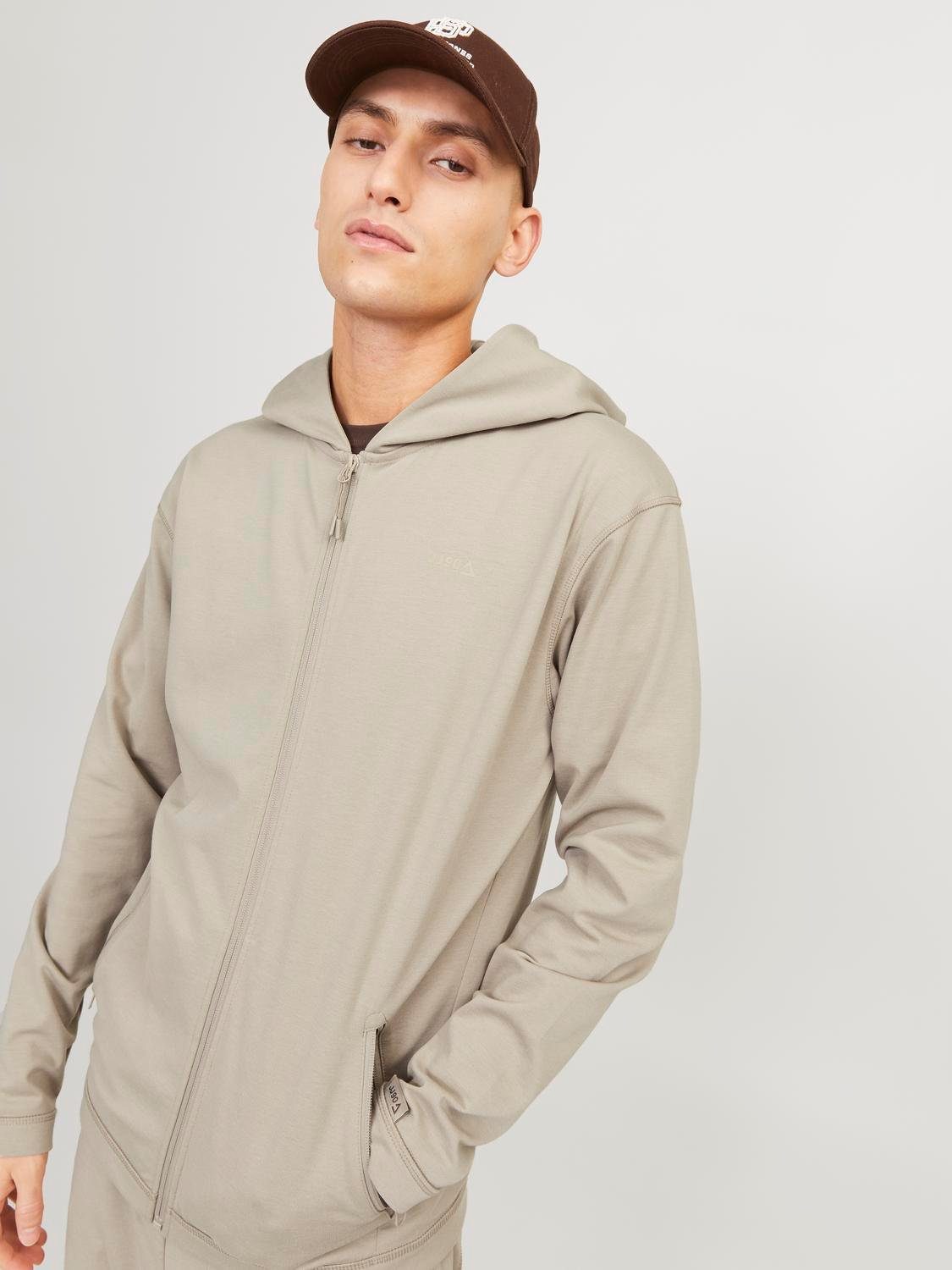 Jack & Jones Capuchonsweatvest JCOCLOUD SWEAT ZIP HOOD NOOS