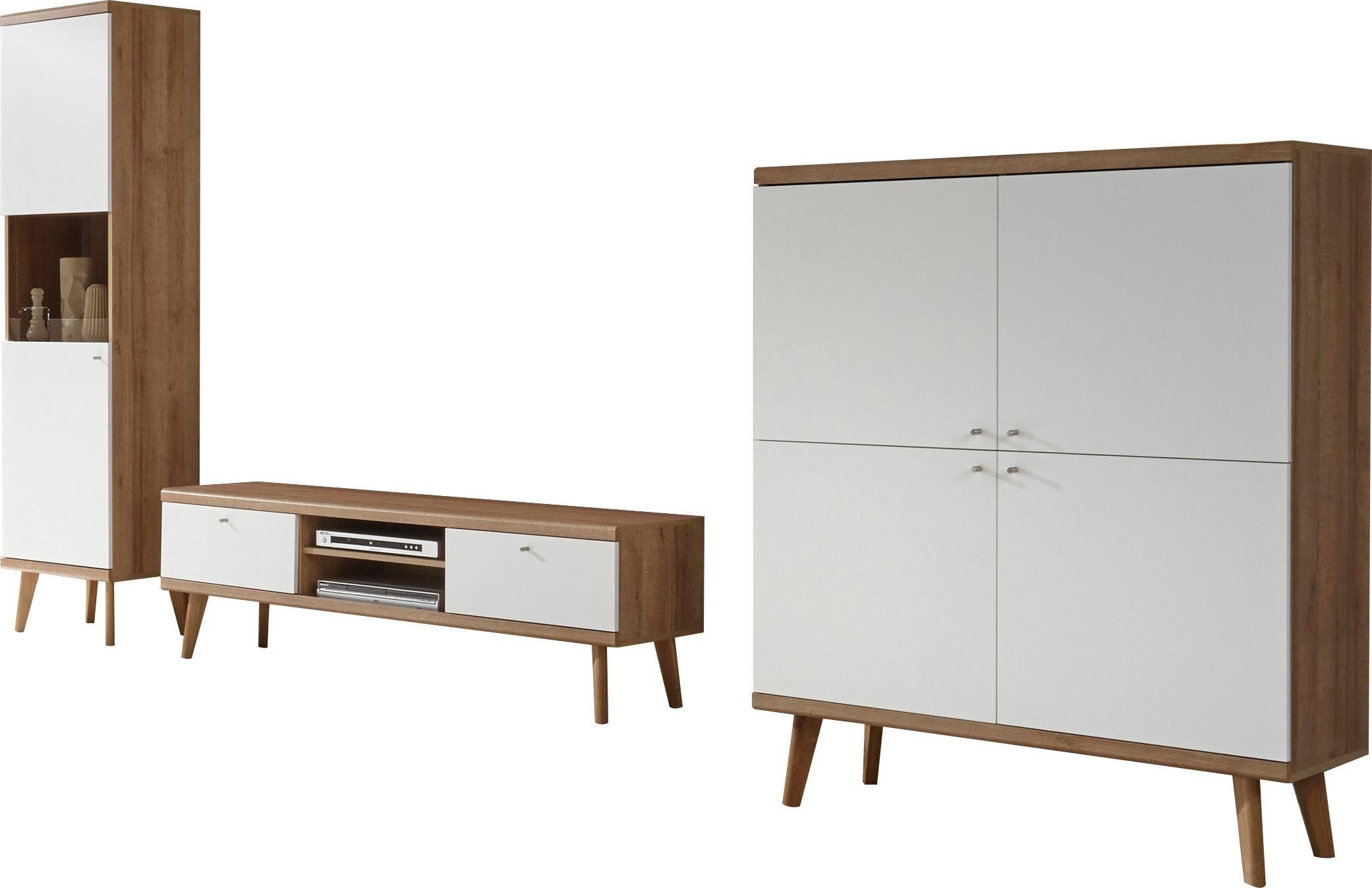 andas Wandmeubel MERLE uit de freundin home collection (set, 3-delig)