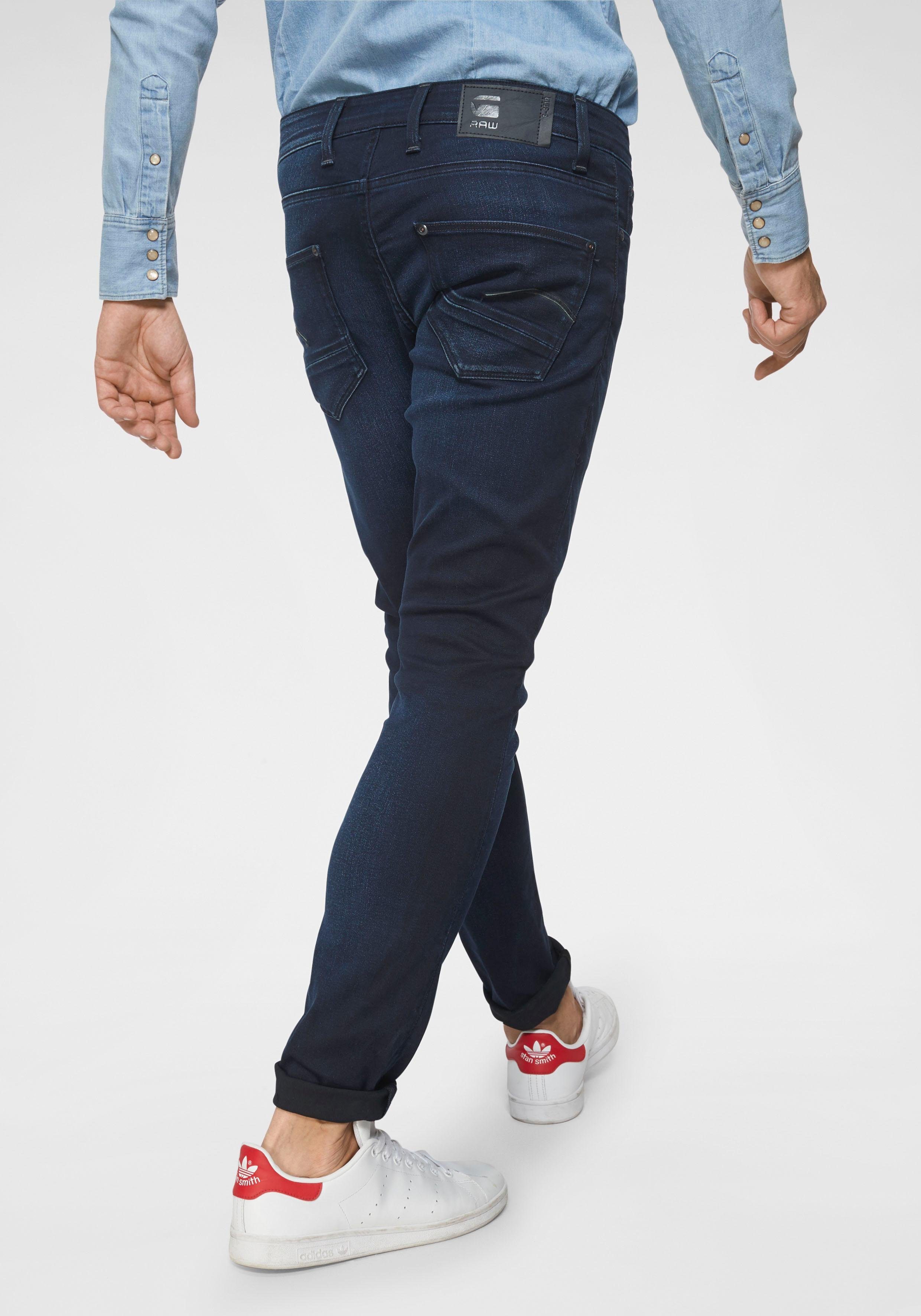 G-Star RAW Slim fit jeans Skinny heren slim fit jeans maat 36 blauw