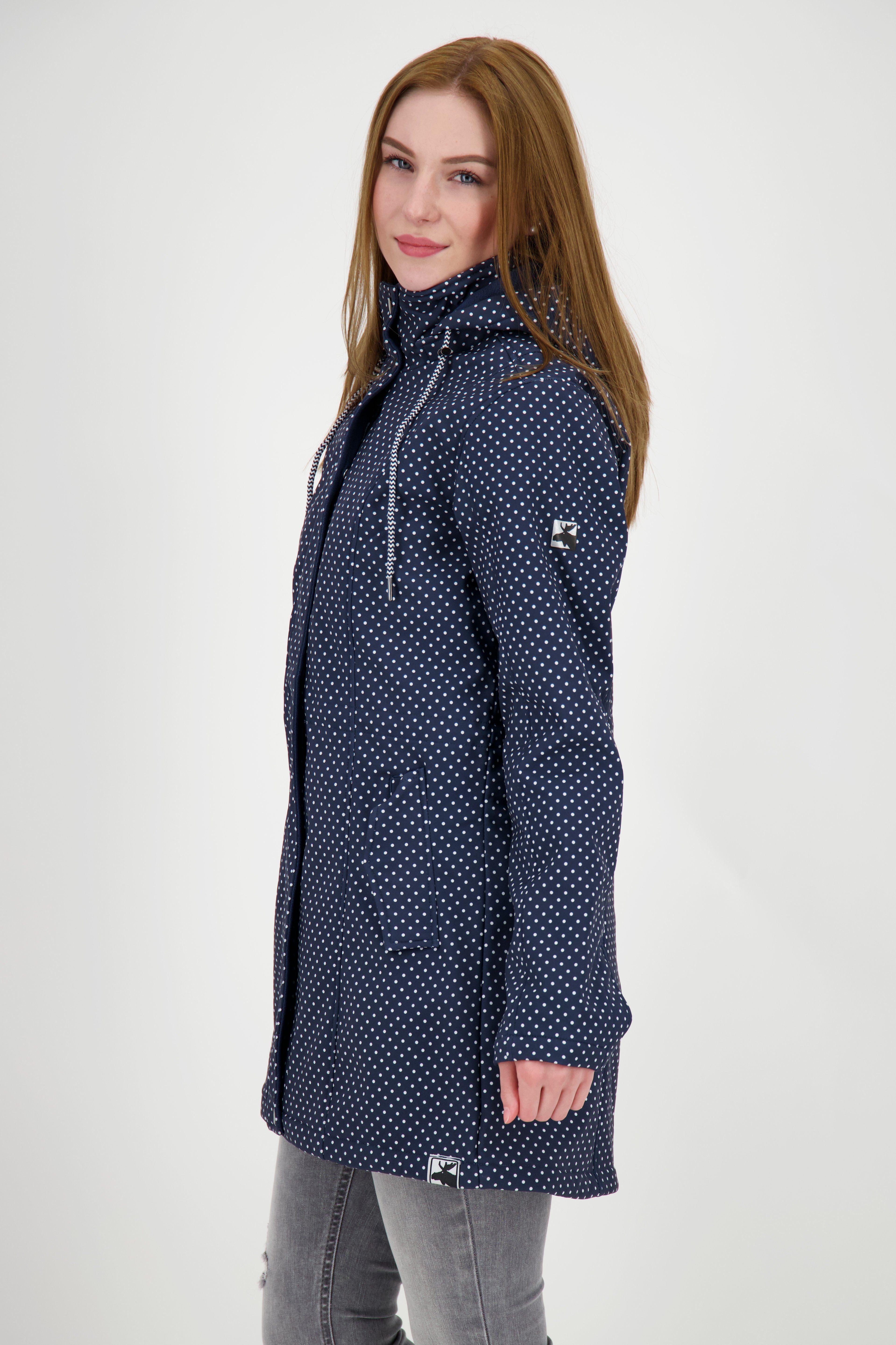 DEPROC Active Softshell-jas TWIN PEAK DOTS WOMEN