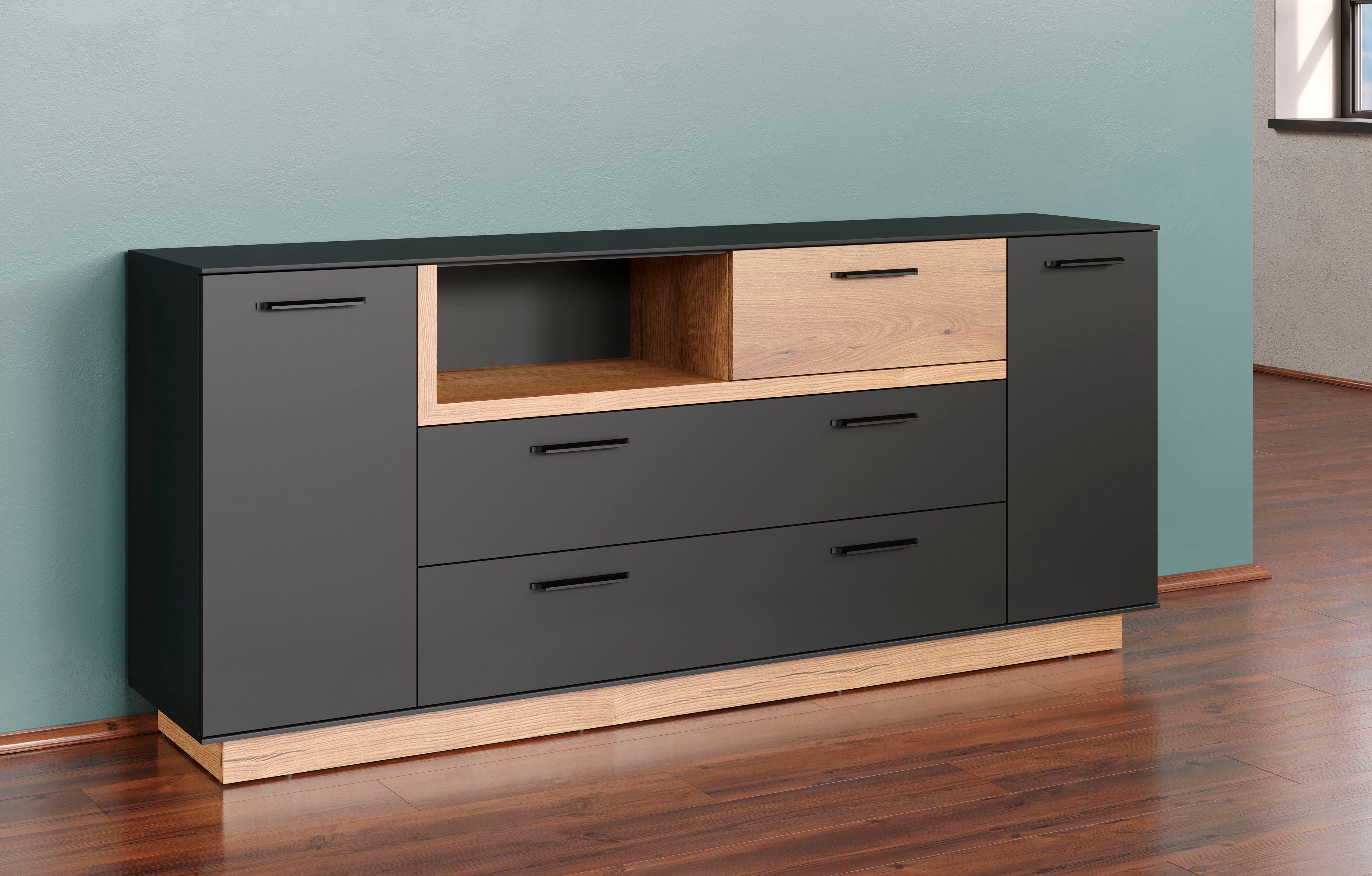 INOSIGN Dressoir Premont Commode, breedte 187 cm, met veel opbergruimte (1 stuk)