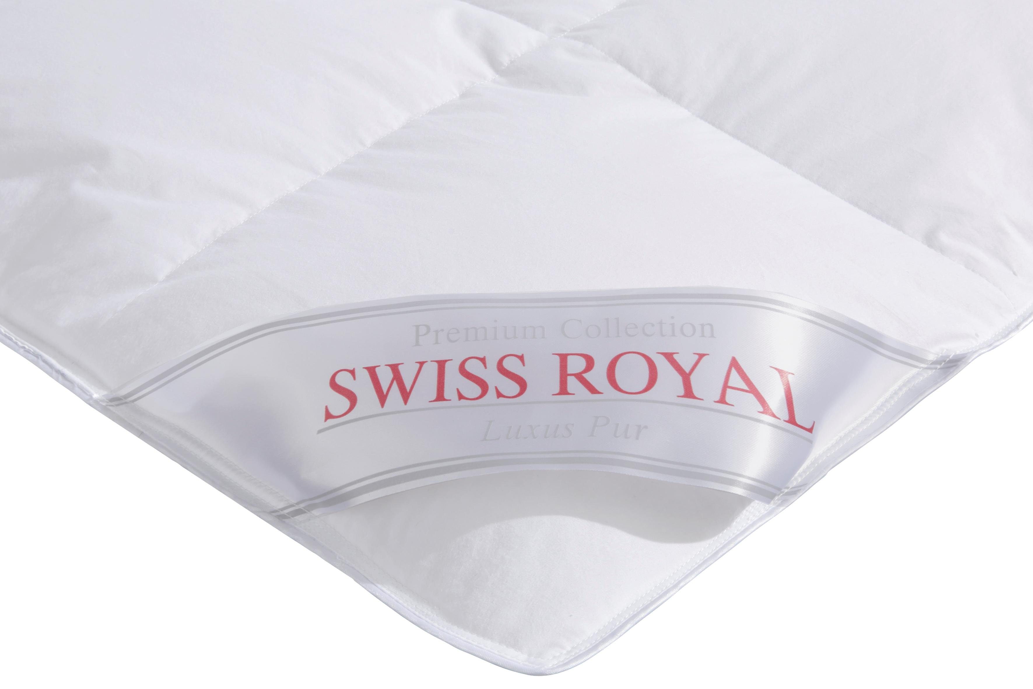 Haeussling Donzen dekbed Swiss Royal, dekbedden voor zomer en winter, dekbed voor het hele jaar, dekbed Warm