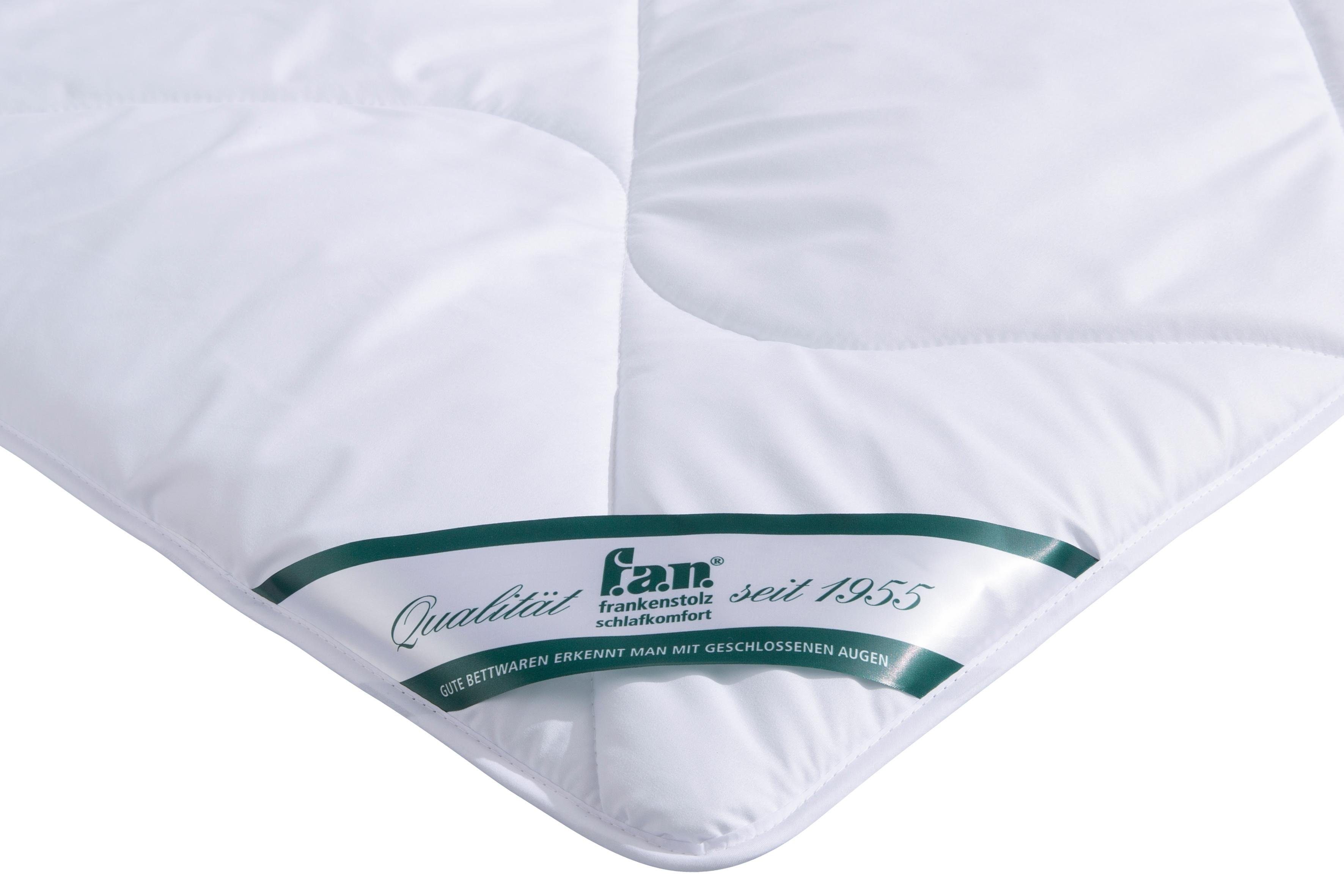 f.a.n. Frankenstolz Synthetisch dekbed Microvezel kookvast, dekbedden voor zomer en winter, dekbed 135 x 200 cm, 155 x 200 cm en andere maten, Made in Germany 4-seizoenen