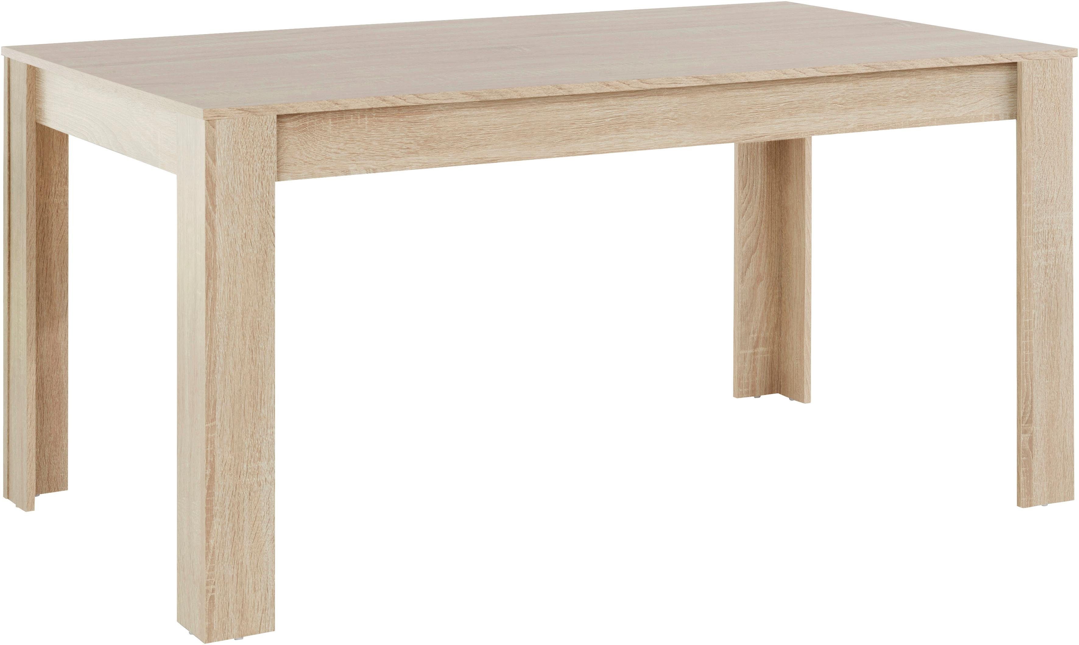 INOSIGN Eethoek Lynn160/Kate Tafel met 4 Stoelen, Belastbaarheid 120 KG (set, 5-delig)