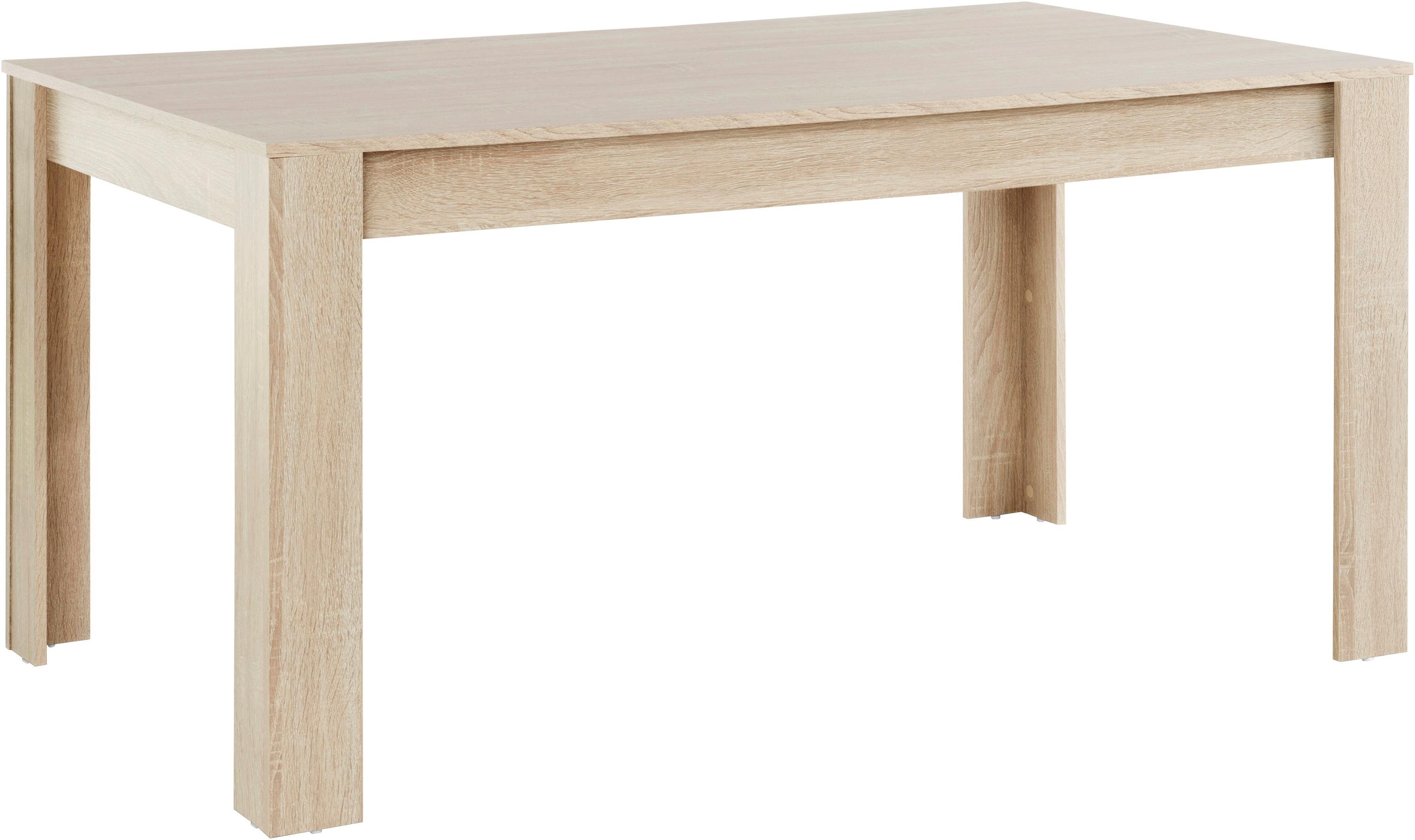 INOSIGN Eettafel Meigh, TOPSELLER! van houtmateriaal, breedte 160 cm