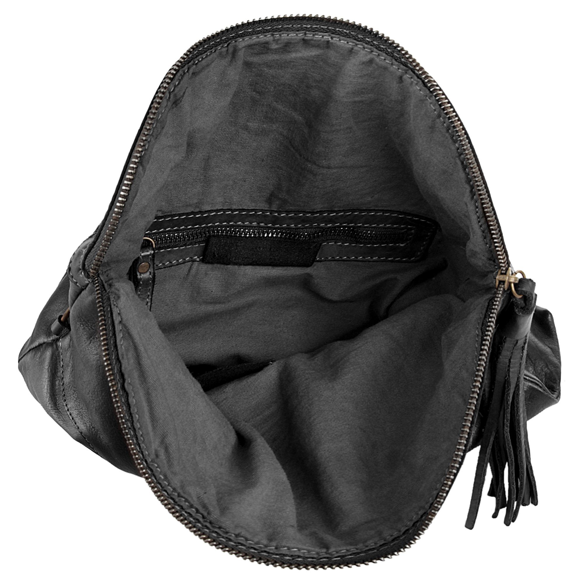 Samantha Look Schoudertas echt leer, made in italy