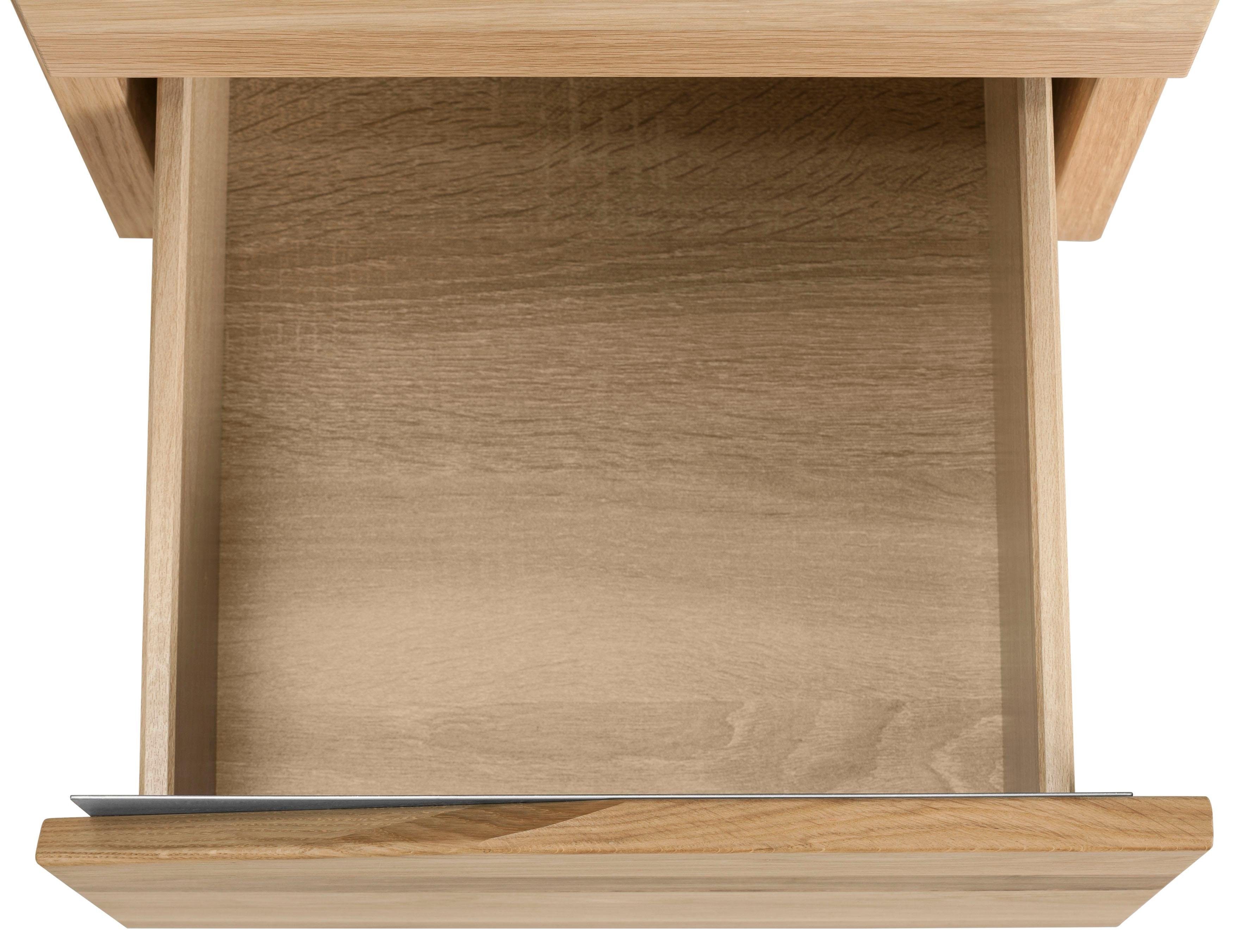 VOGL Möbelfabrik Bureau Erik met zwitserse rand, deels massief, breedte 150 cm, made in germany