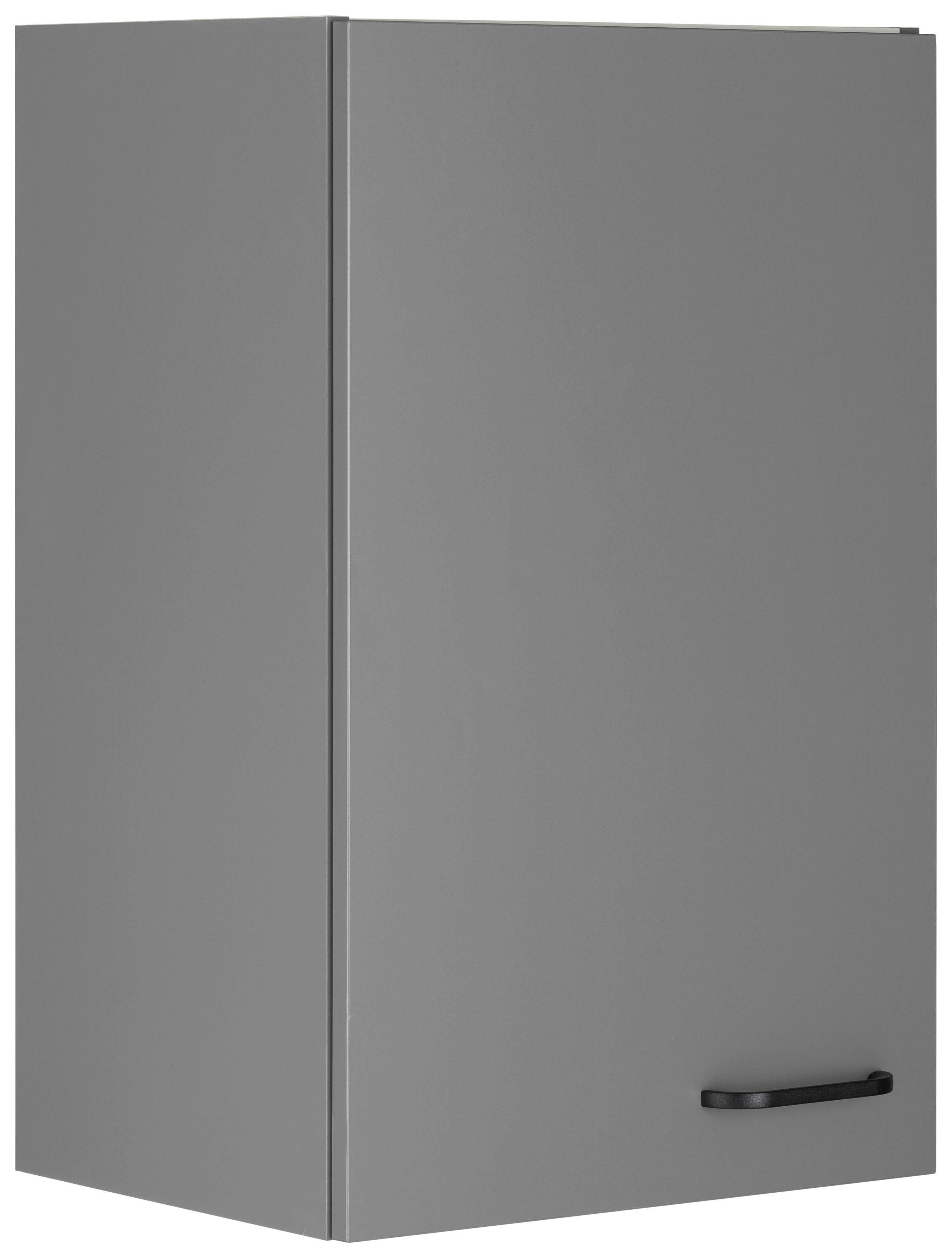OPTIFIT Hangend kastje Elga met soft-closefunctie en metalen greep, breedte 45 cm opbergkasten grijs