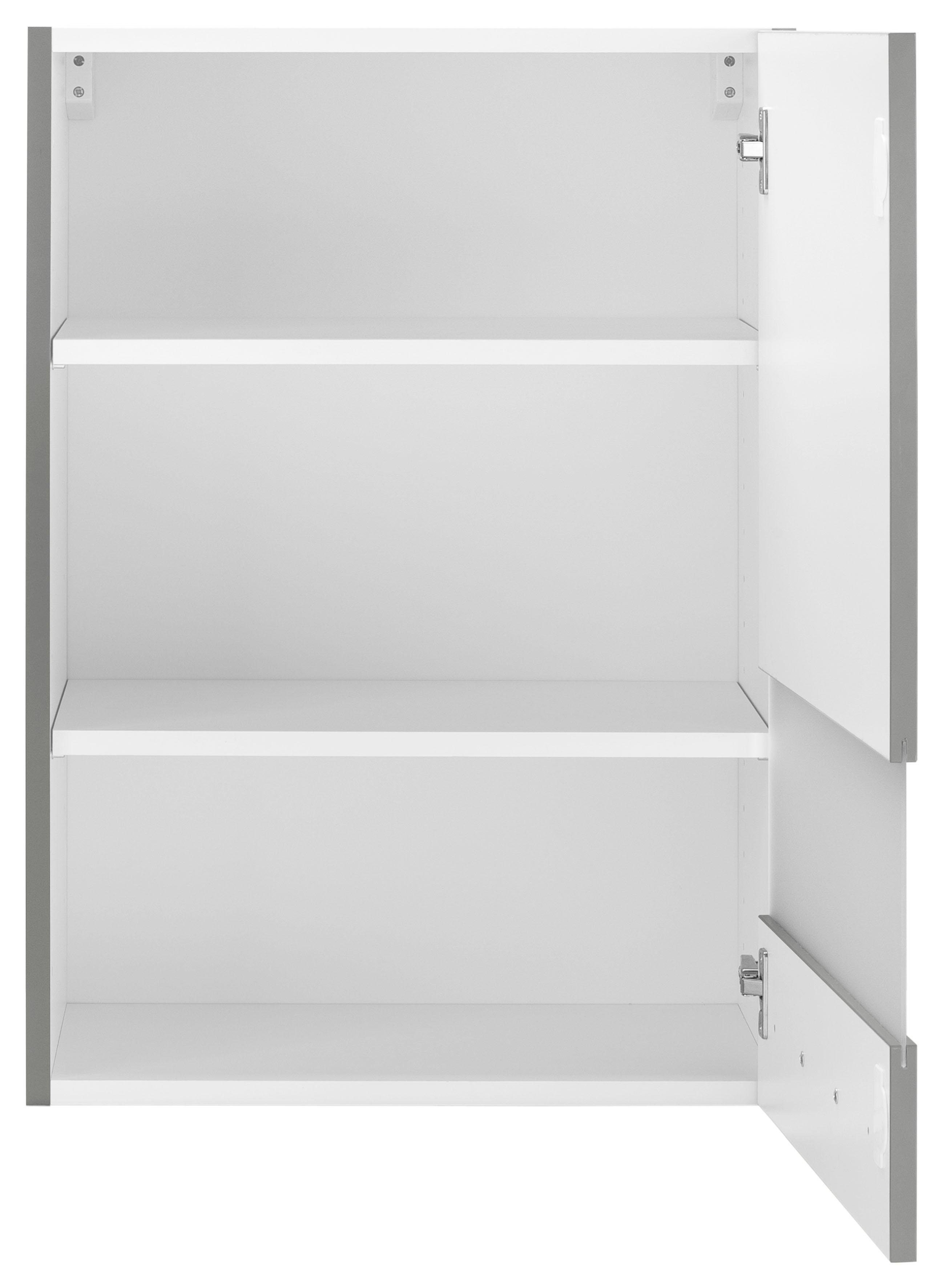 OPTIFIT Hangend kastje met glasdeur Elga met soft-closefunctie en metalen greep, breedte 50 cm