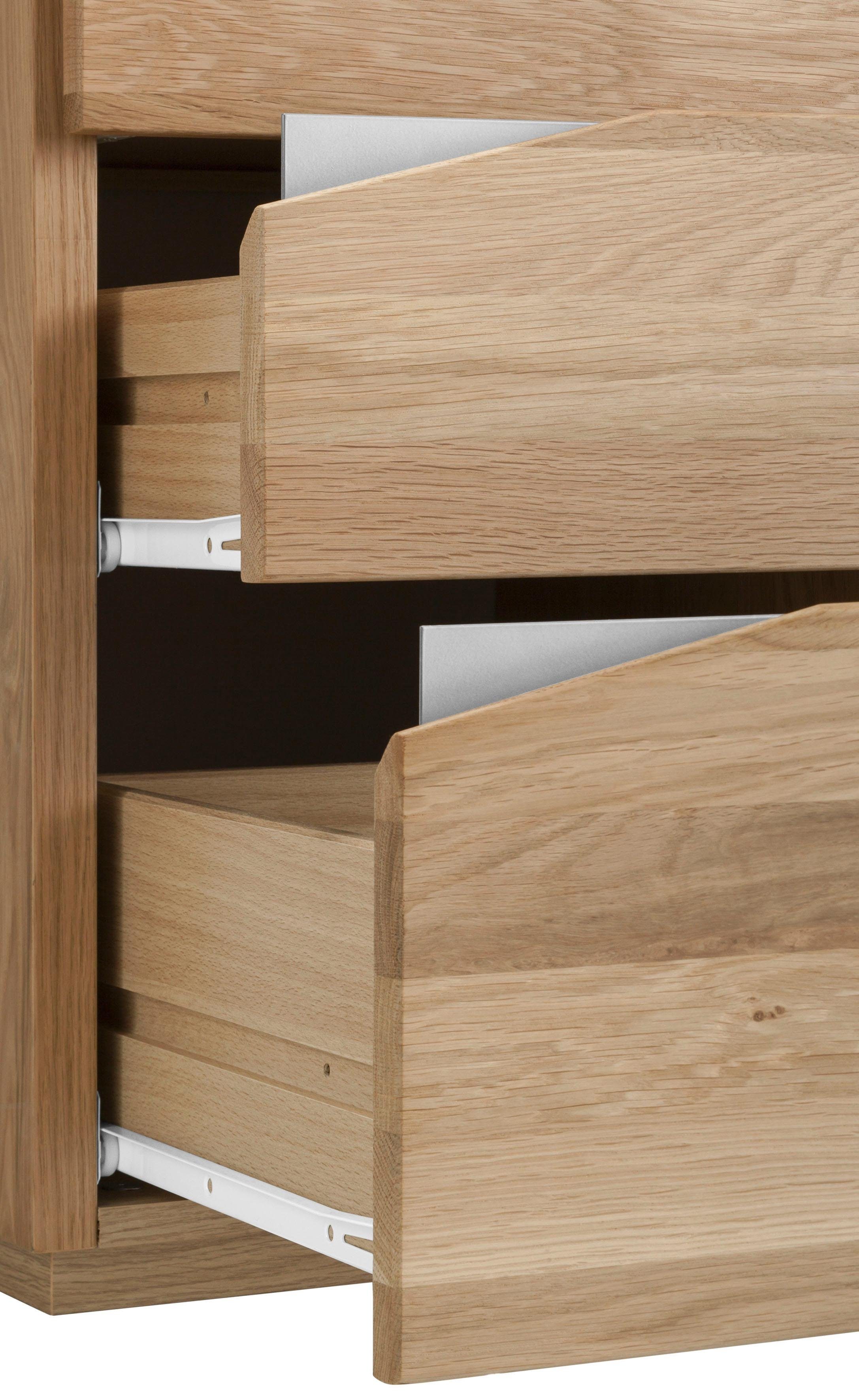 VOGL Möbelfabrik Bureau Erik met zwitserse rand, deels massief, breedte 150 cm, made in germany