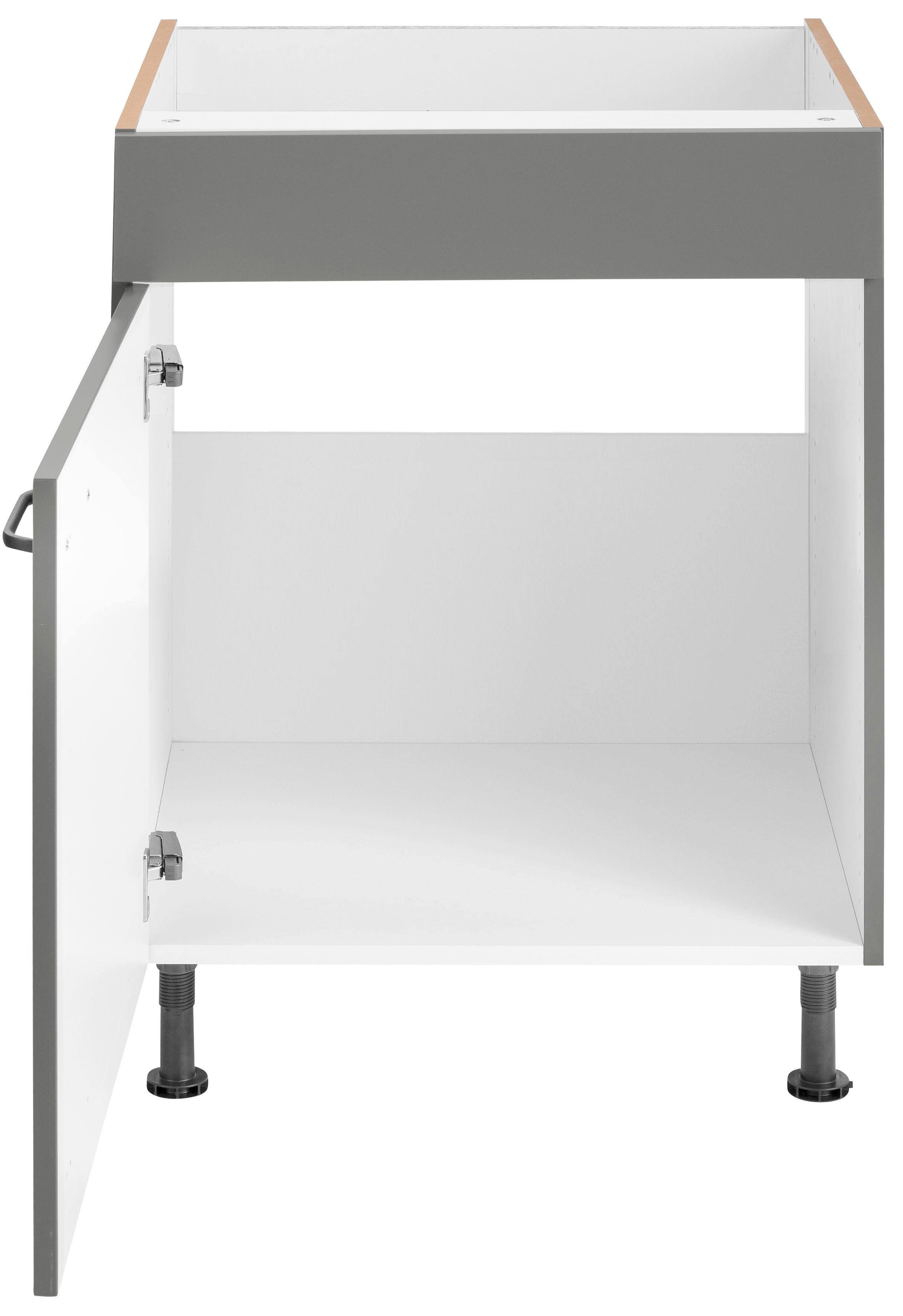 OPTIFIT Gootsteenkast Elga met soft-close-functie, in hoogte verstelbare poten, breedte 60 cm