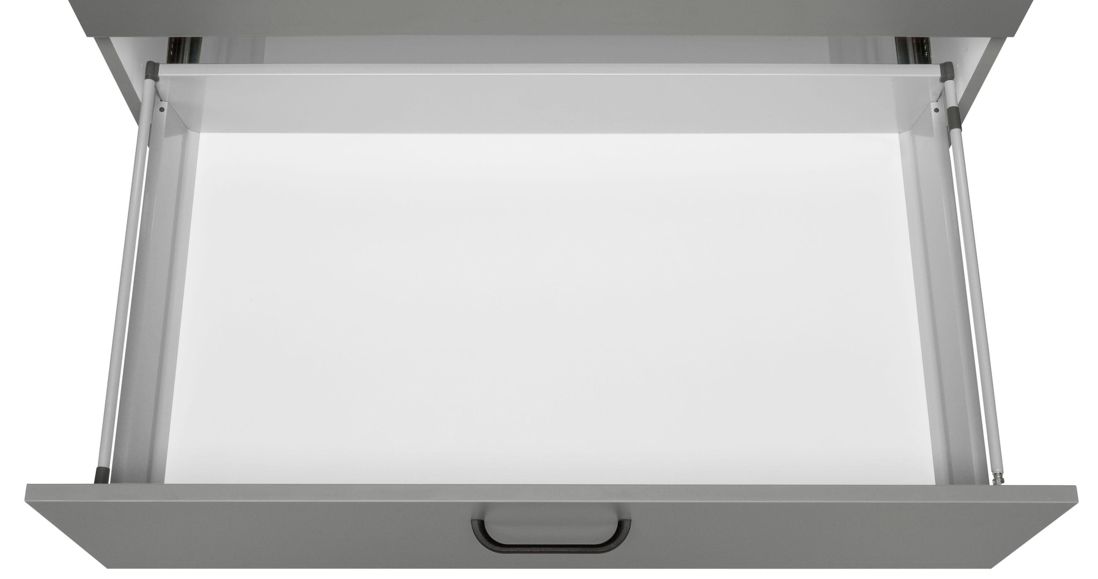 OPTIFIT Keukenblok Elga Premium keuken, soft-close functie, grote volledig uittrekbare lades, breedte 390 cm