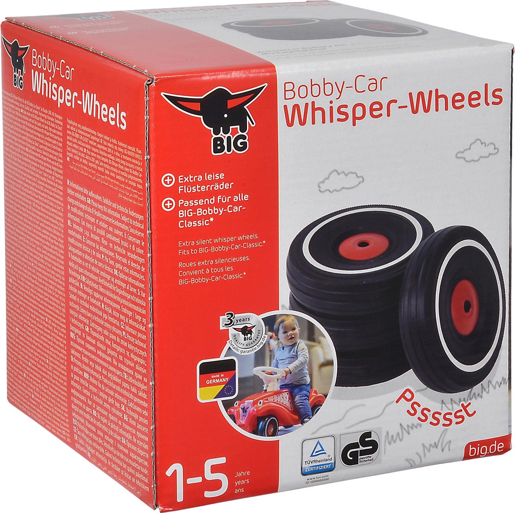 BIG Loopauto BIG Bobby Car Whisper Wheels Geschikt voor alle BIG Bobby Car Classic, made in Germany