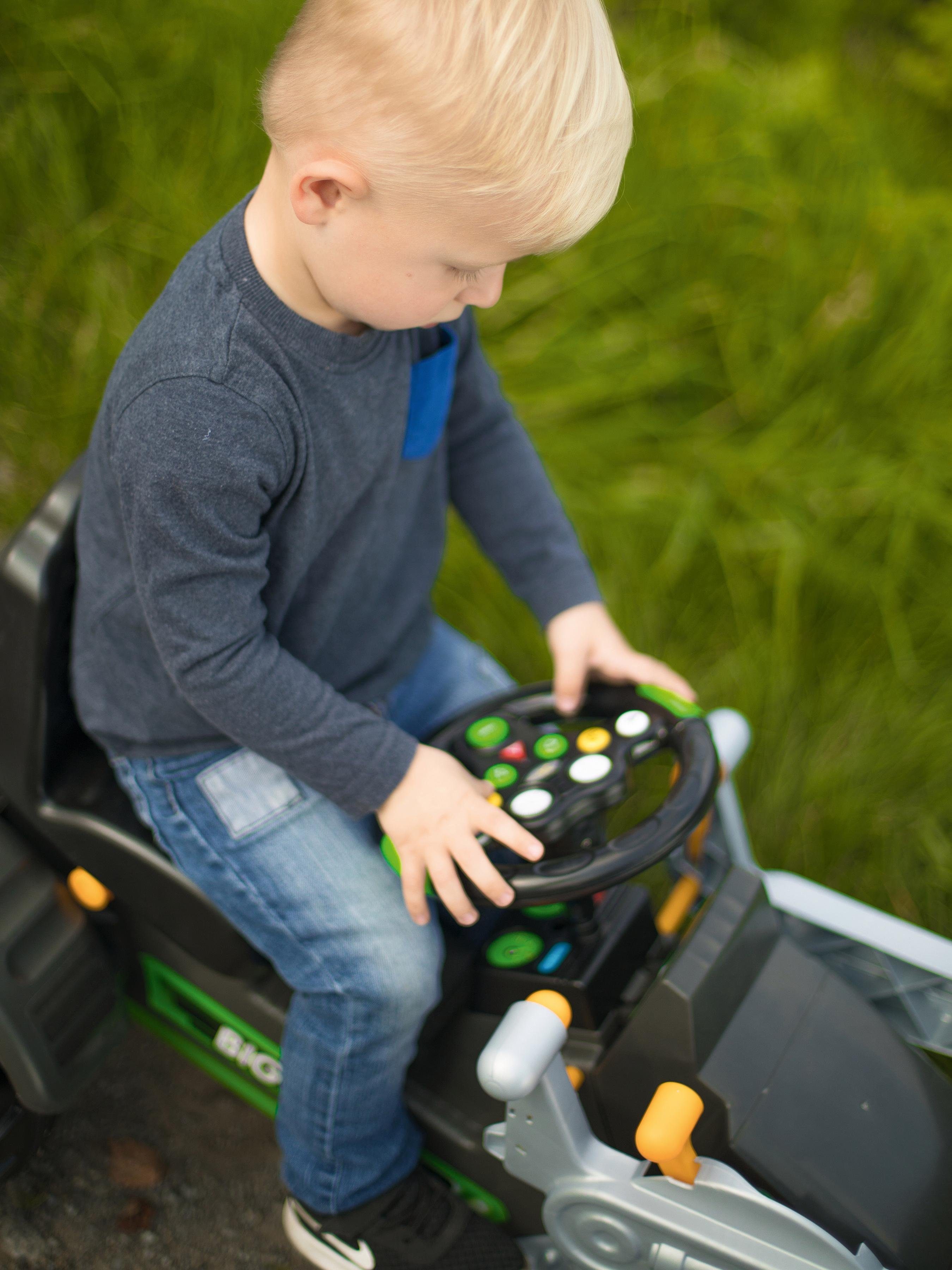 BIG Speelgoedautostuur BIG Tractor Sound Wheel