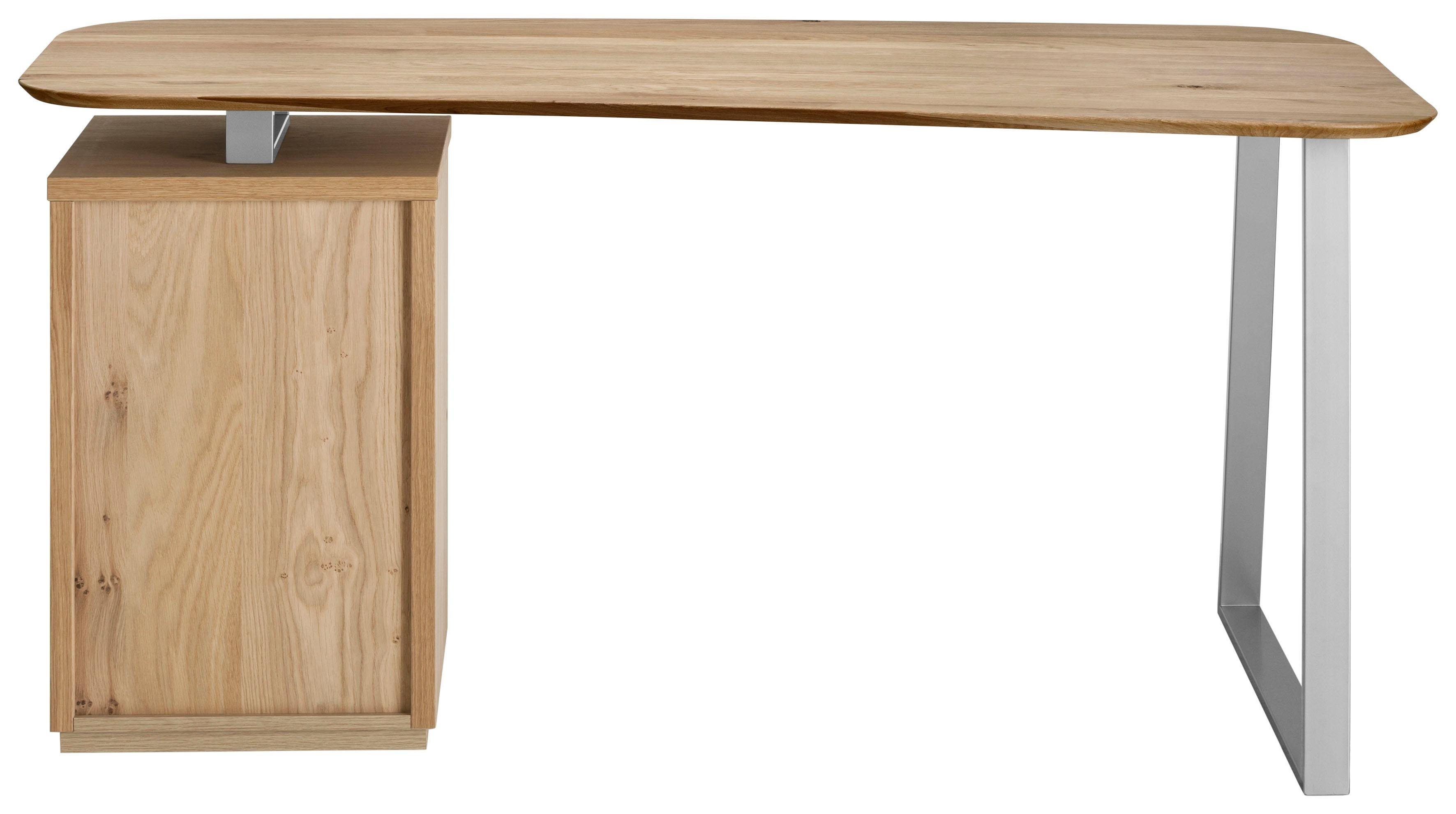 VOGL Möbelfabrik Bureau Erik met zwitserse rand, deels massief, breedte 150 cm, made in germany