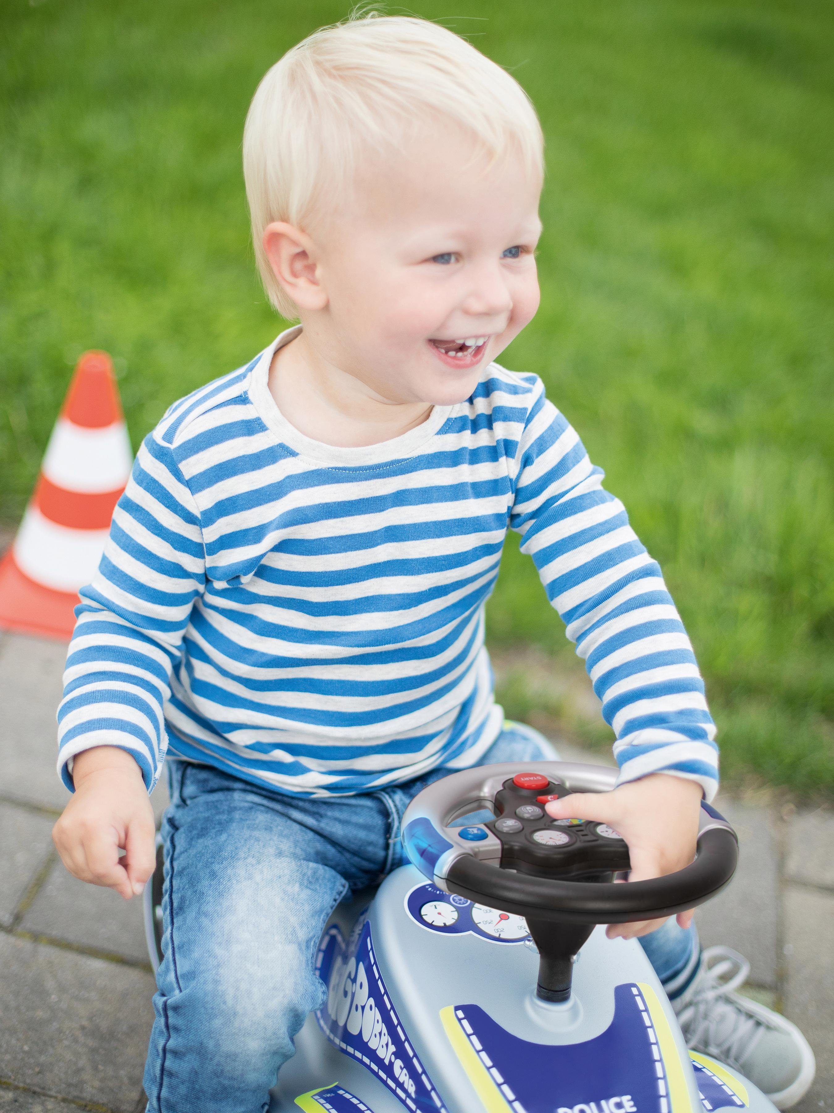 BIG Speelgoedautostuur BIG Rescue Sound Wheel met licht- en geluidsfunctie