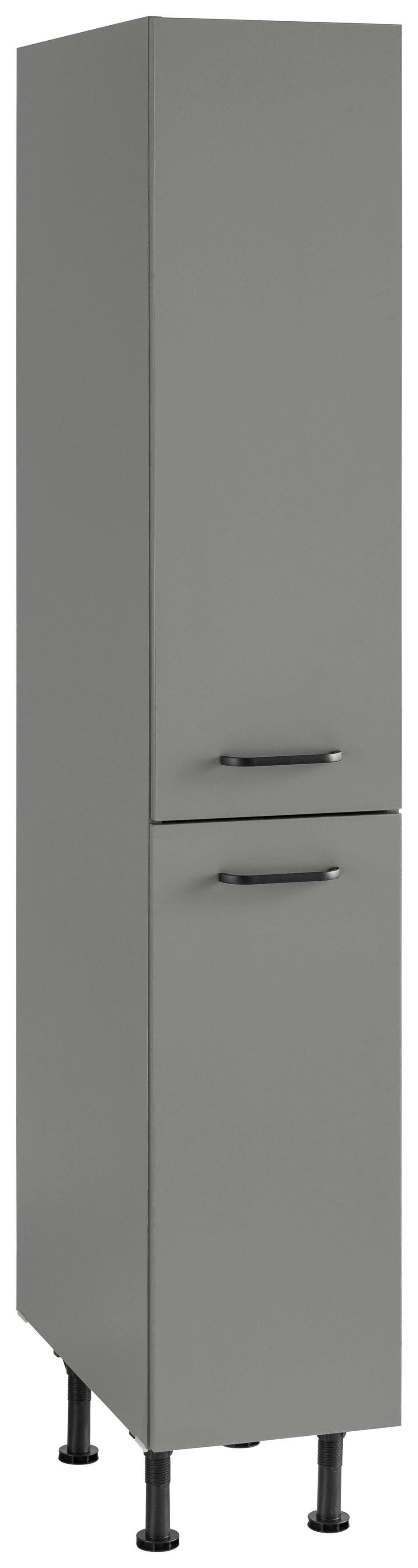 OPTIFIT Apothekerskast Elga met soft-close-functie, in hoogte verstelbare poten, breedte 30 cm opbergkasten grijs