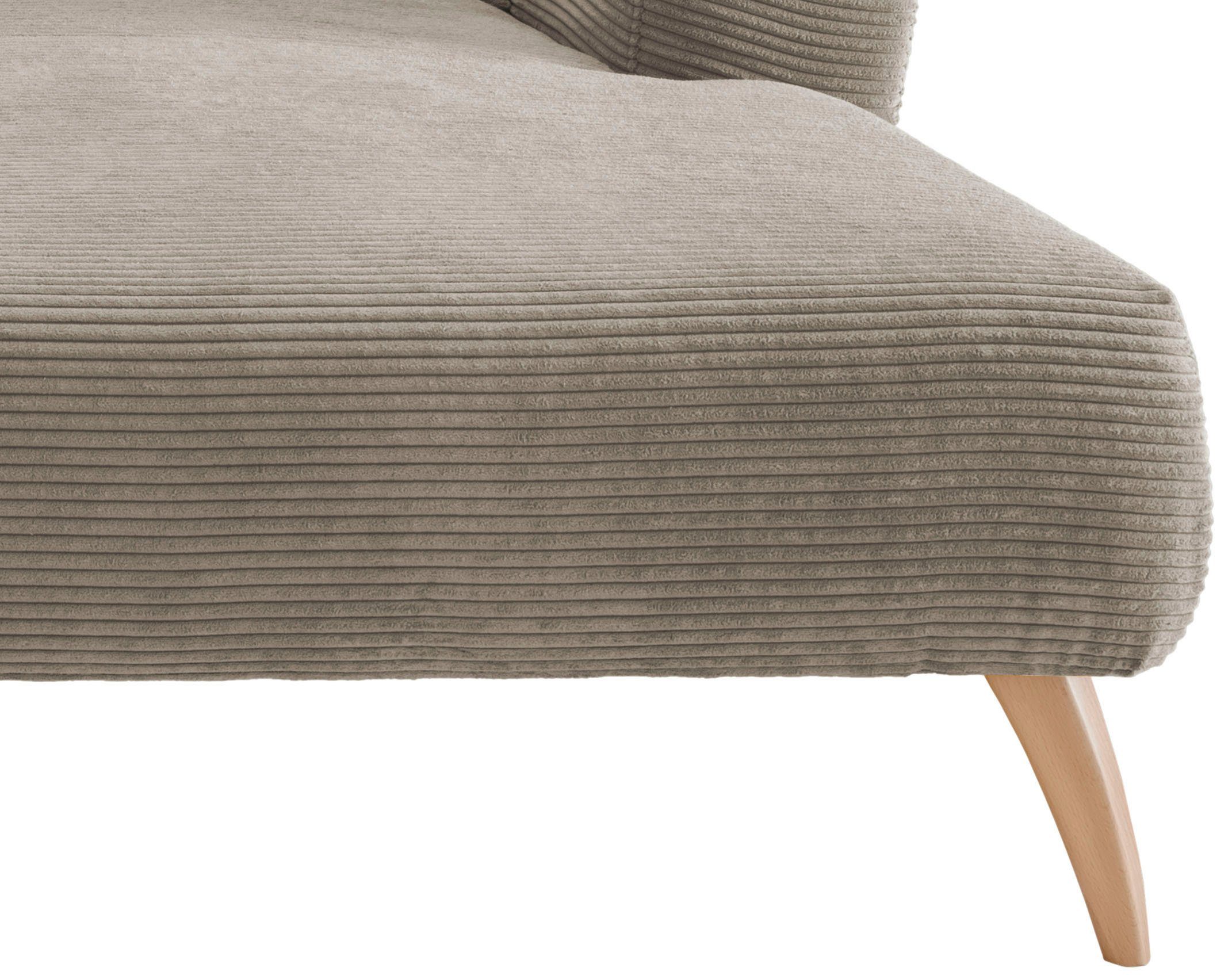 INOSIGN Hoekbank Colori gestoffeerde meubelen met tijdloos elegante rugleuning. L-vorm