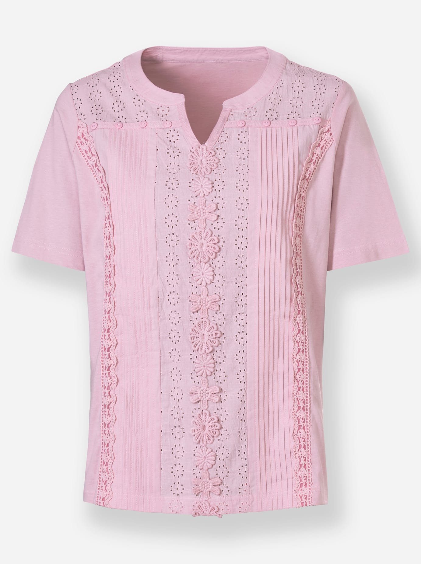 Classic Inspirationen Kanten Shirt (1-delig)