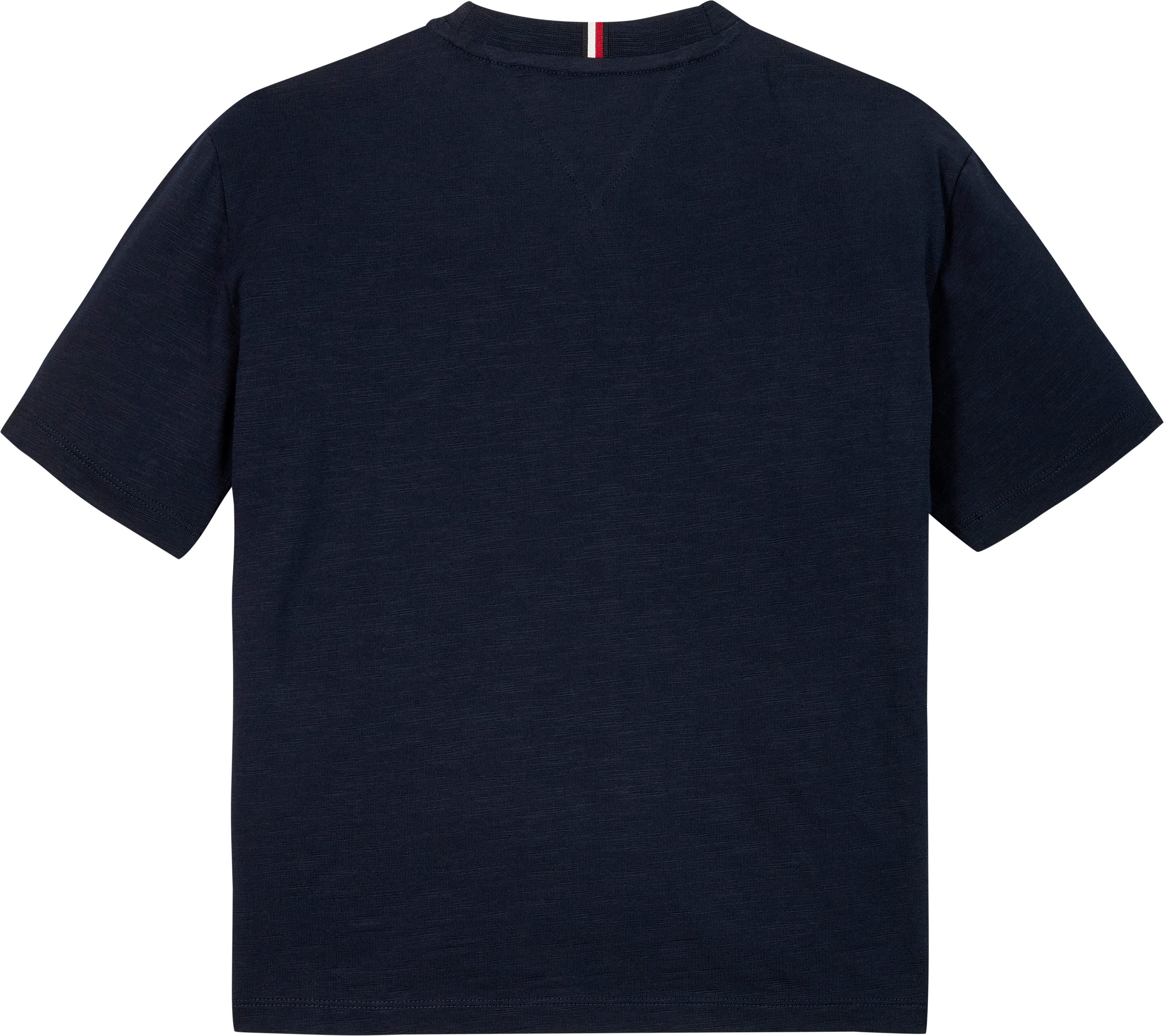 Tommy Hilfiger Shirt met korte mouwen MONOTYPE EMBROIDERED REG TEE SS