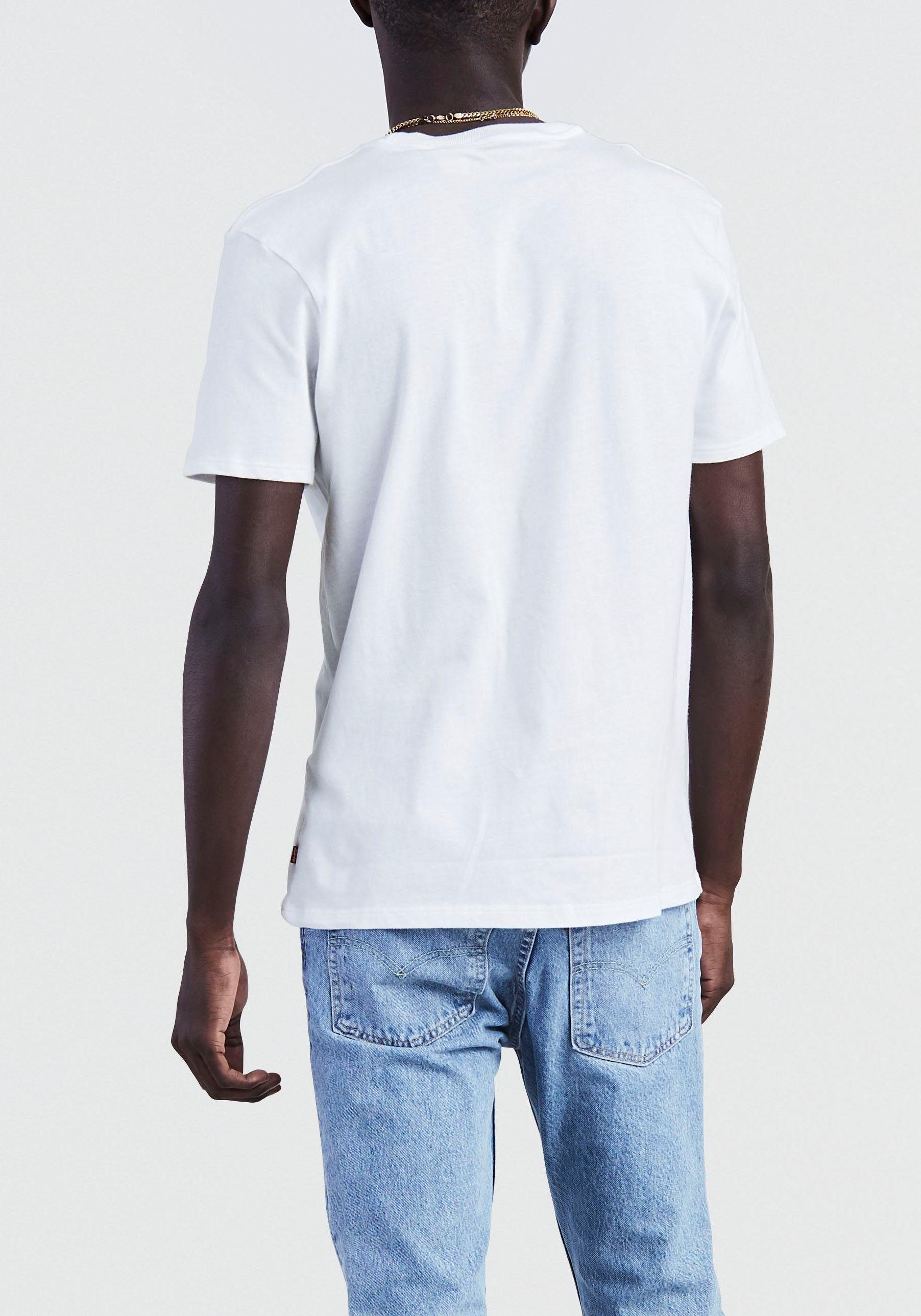 Levi's® T-shirt met grote logoprint