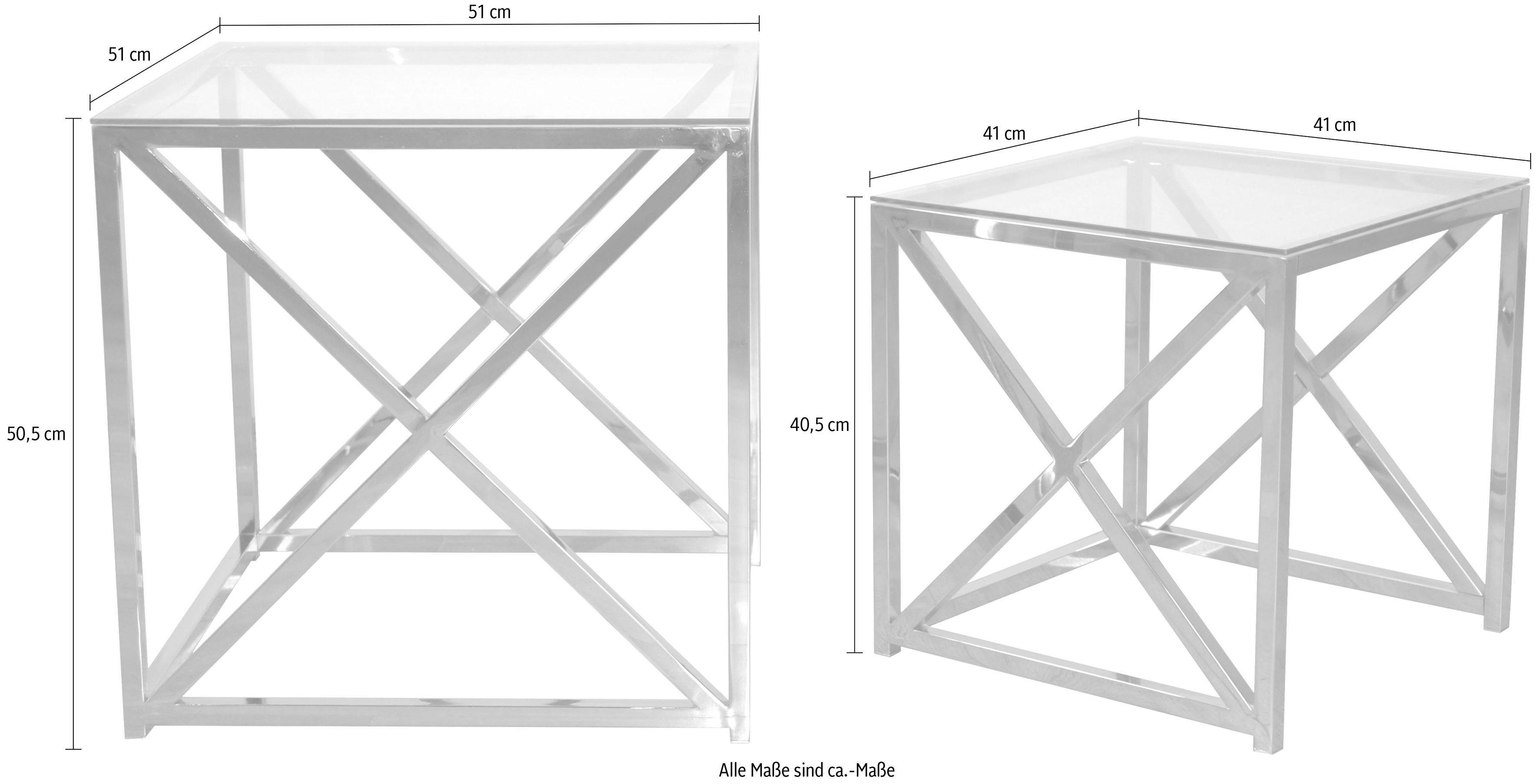Home affaire Bijzettafel (2 stuks)