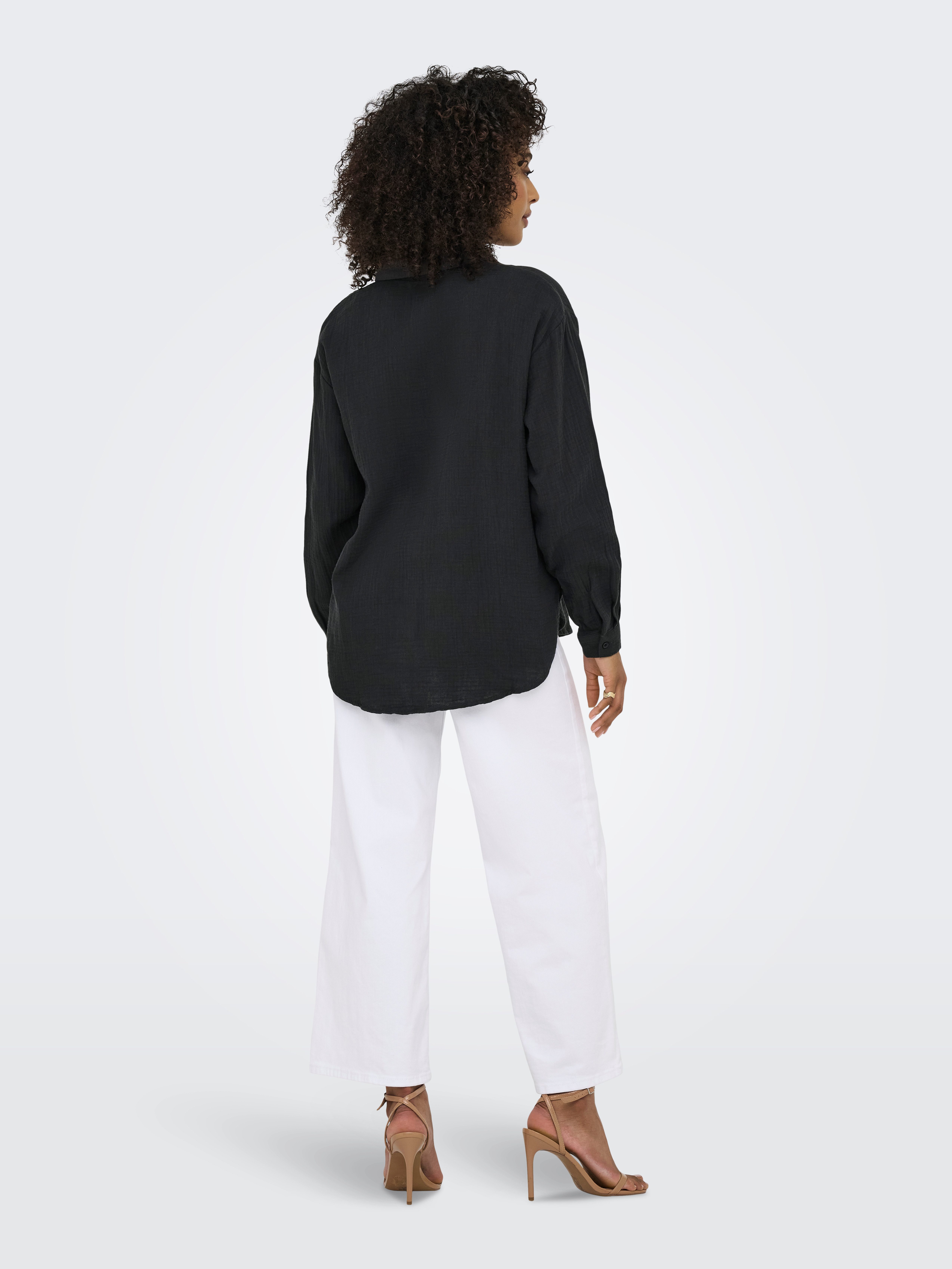JDY Overhemdblouse JDYTHEIS LIFE L/S LOOSE SHIRT WVN NOOS