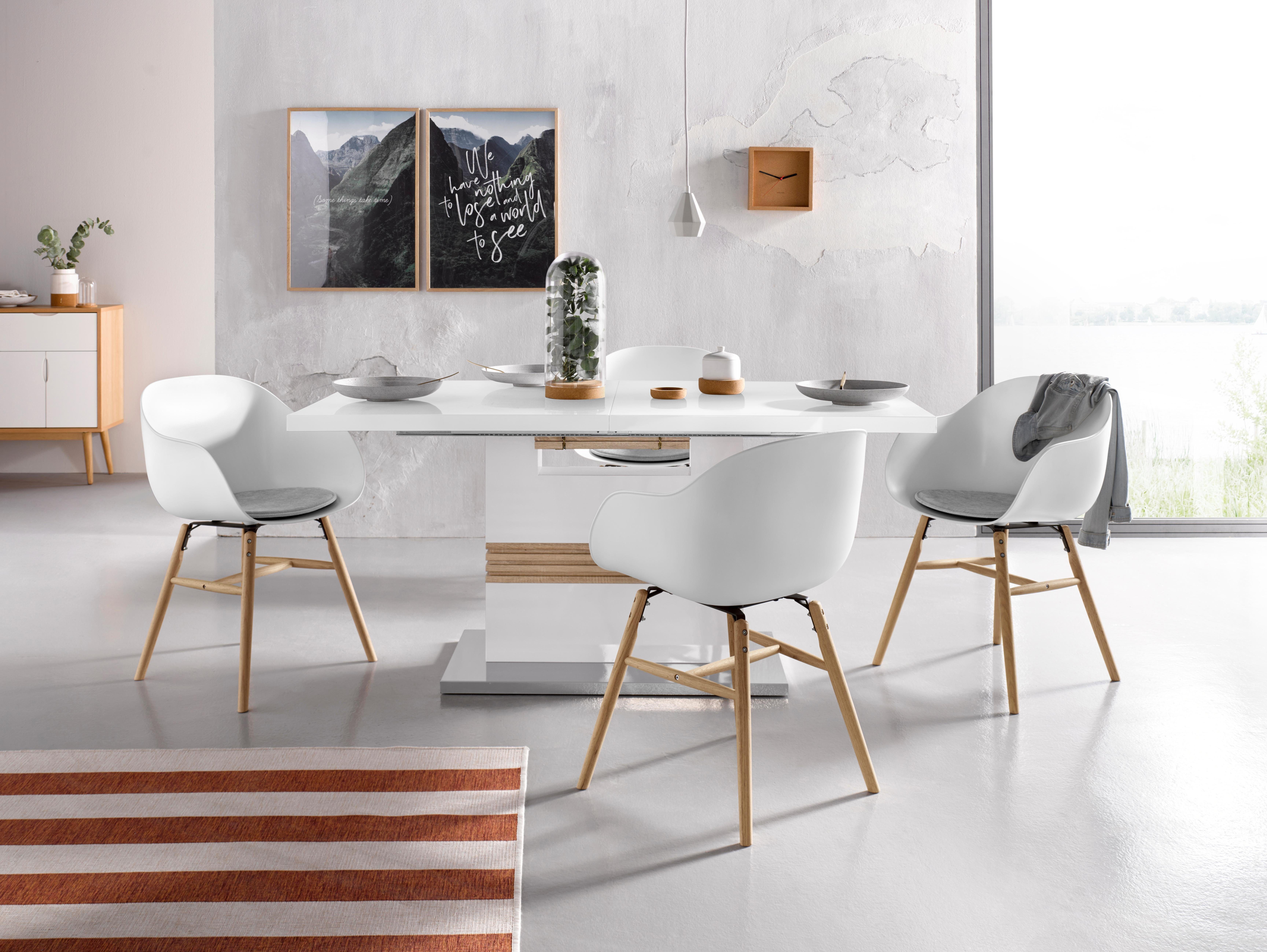 INOSIGN Eettafel Perez Breedte 160-200 cm