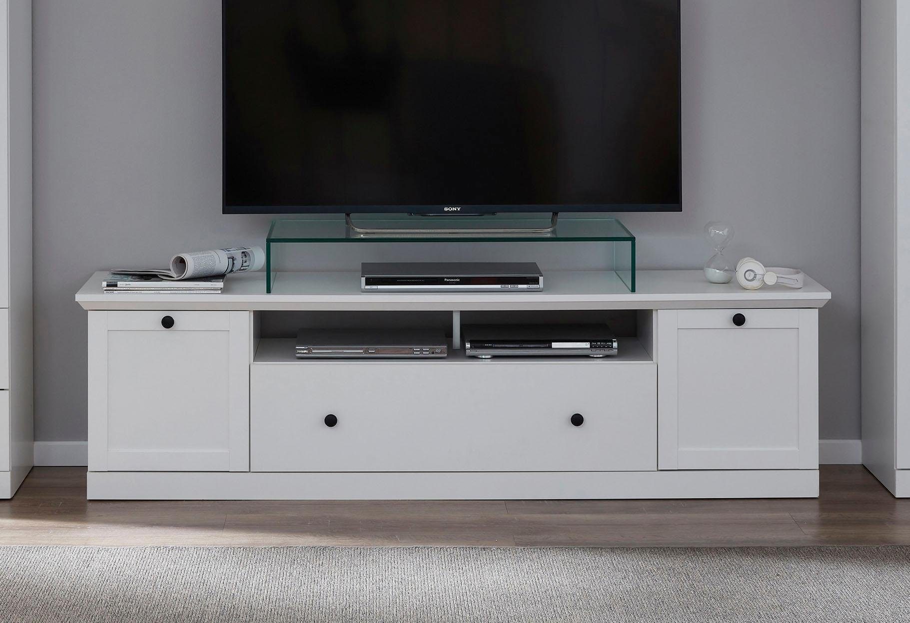Home affaire Tv-meubel Örebro Commode, tijdloze landhuisstijl, verlichting optioneel lowboards wit