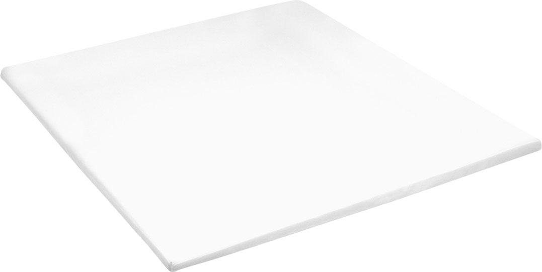 Cinderella Hoeslaken Sundays Satin voor toppers tot 15 cm hoog (1 stuk) hoeslakens maat 200 cm x 210 cm wit