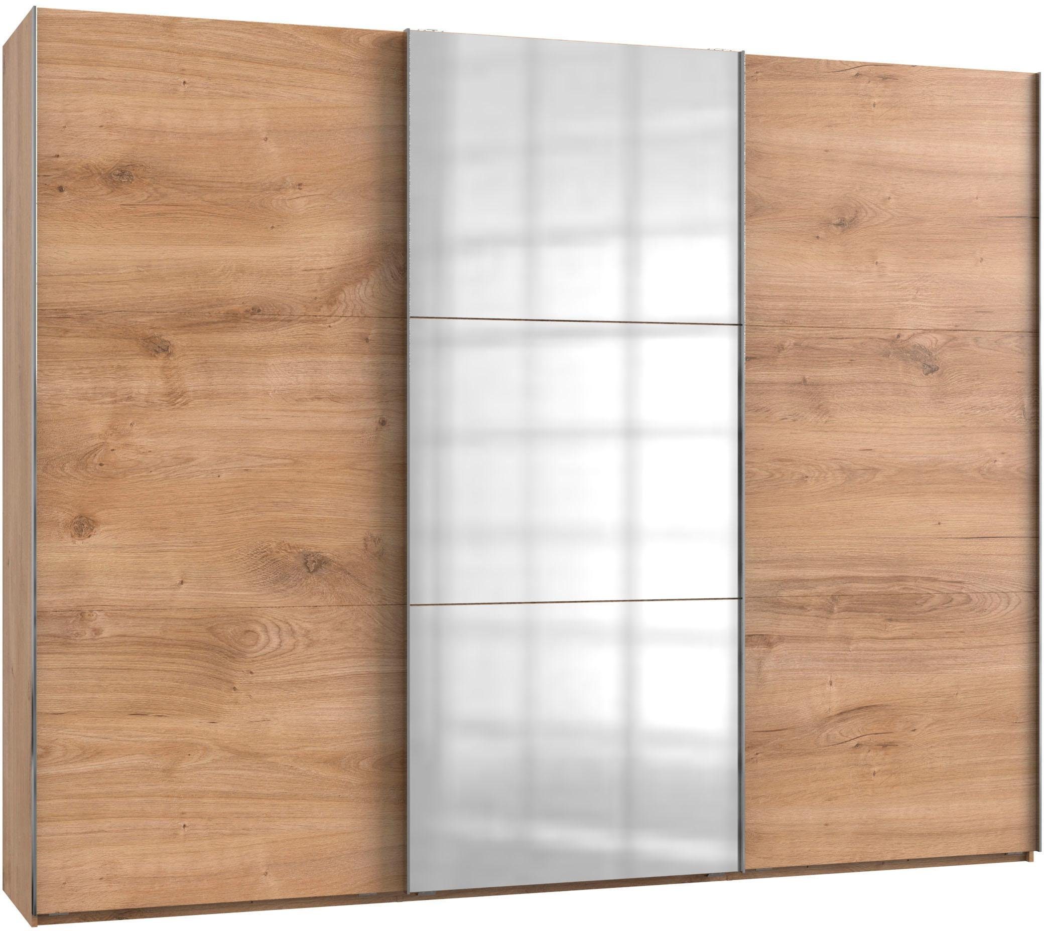 Wimex Zweefdeurkast Level by fresh to go zweefdeurkasten maat 300 cm x 236 cm x 65 cm bruin