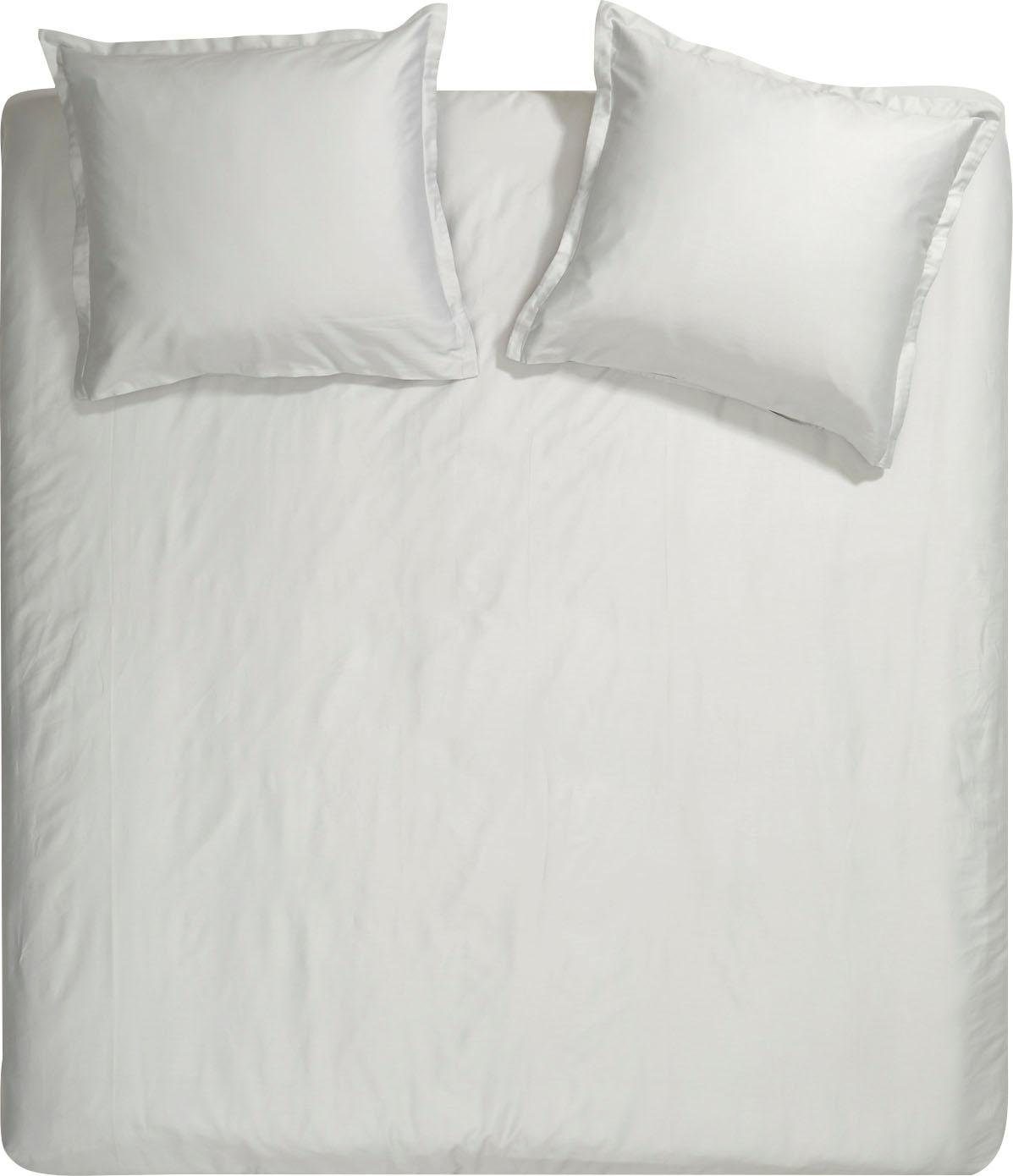 Cinderella Overtrekset Plain Sundays met staande zoom dekbedovertrekken maat 1x 200x200 cm grijs