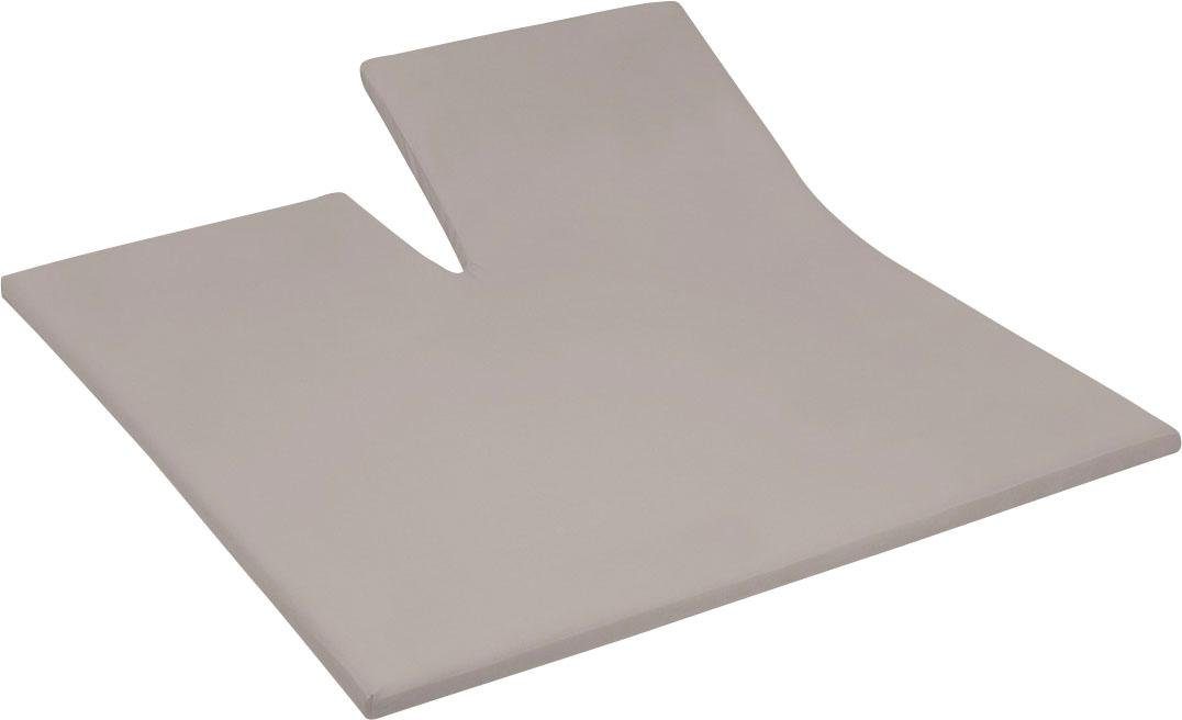 Cinderella Hoeslaken Satin Split Sundays voor toppers tot 15 cm hoog (1 stuk) hoeslakens maat 160 cm x 200 cm bruin