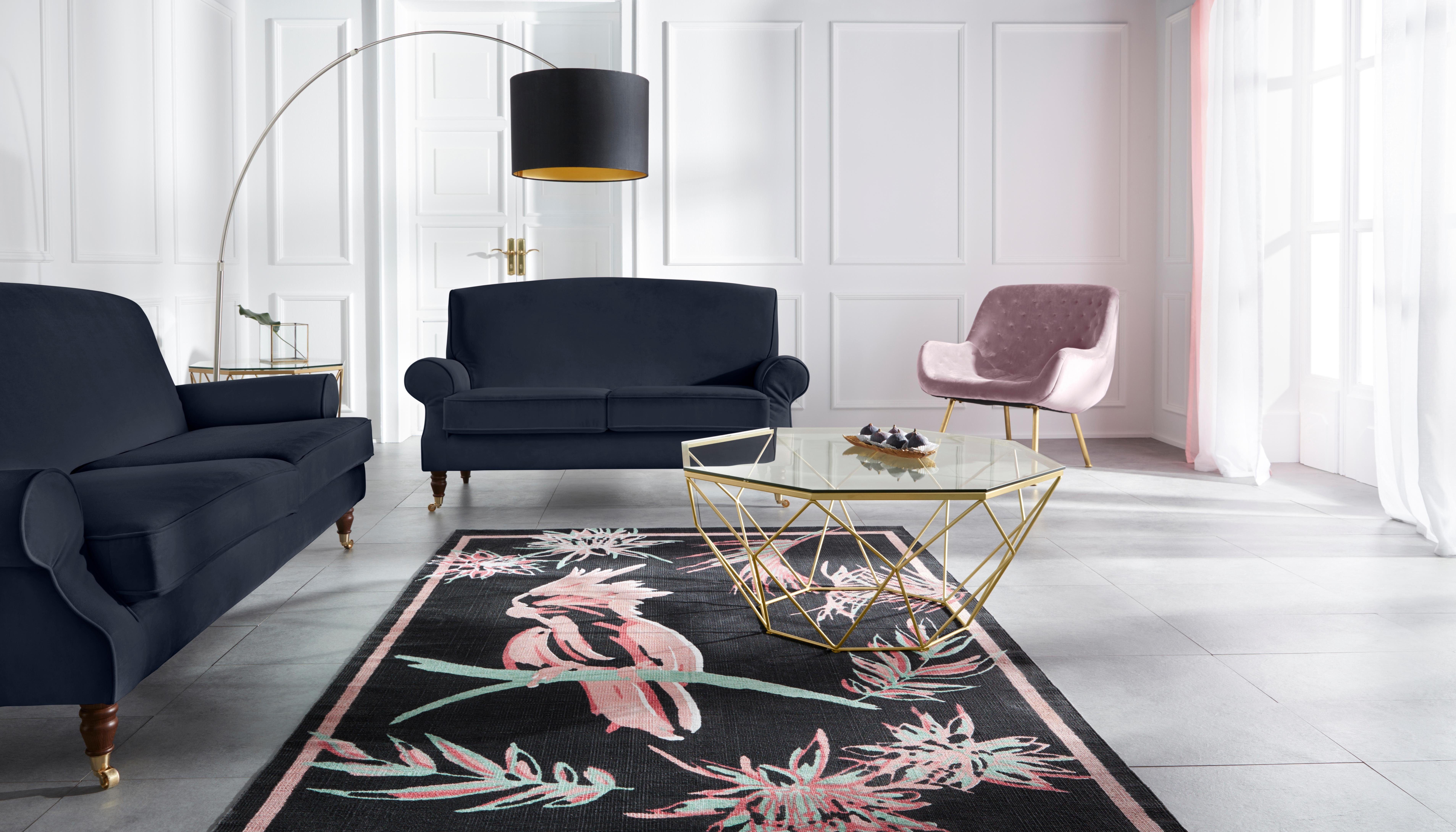Guido Maria Kretschmer Home&Living 2-zitsbank Rennes in fluweellook of katoenmix