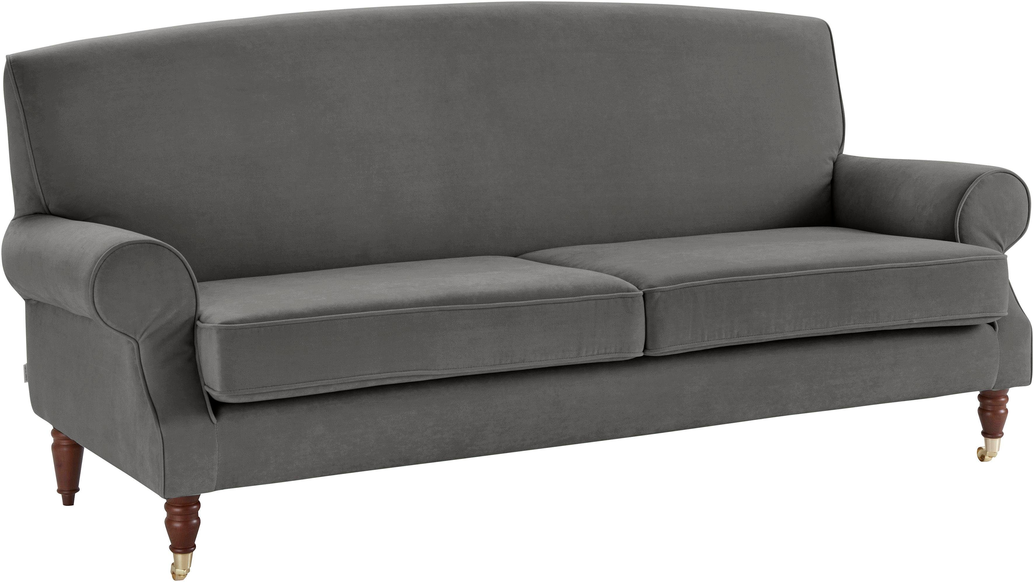 Home affaire 3-zitsbank Rennes in fluweellook of katoenmix