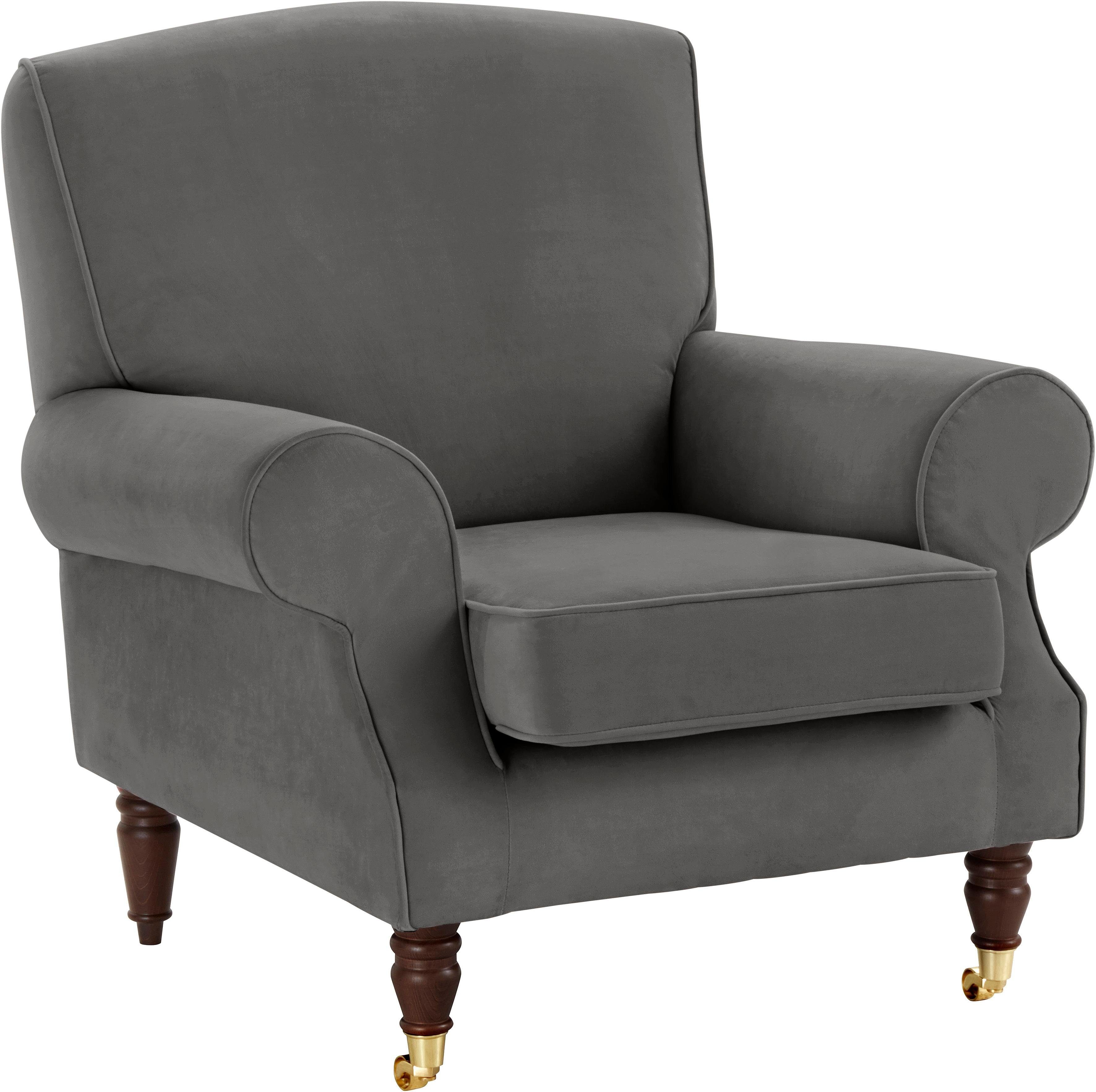 Guido Maria Kretschmer Home&Living Fauteuil Rennes in fluweellook of katoenmix