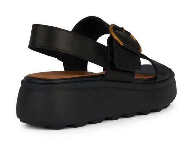 Geox Sandalen D SPHERICA EC4.1 S B , zomerschoen, sandaal, plateauhak, met modieuze zool