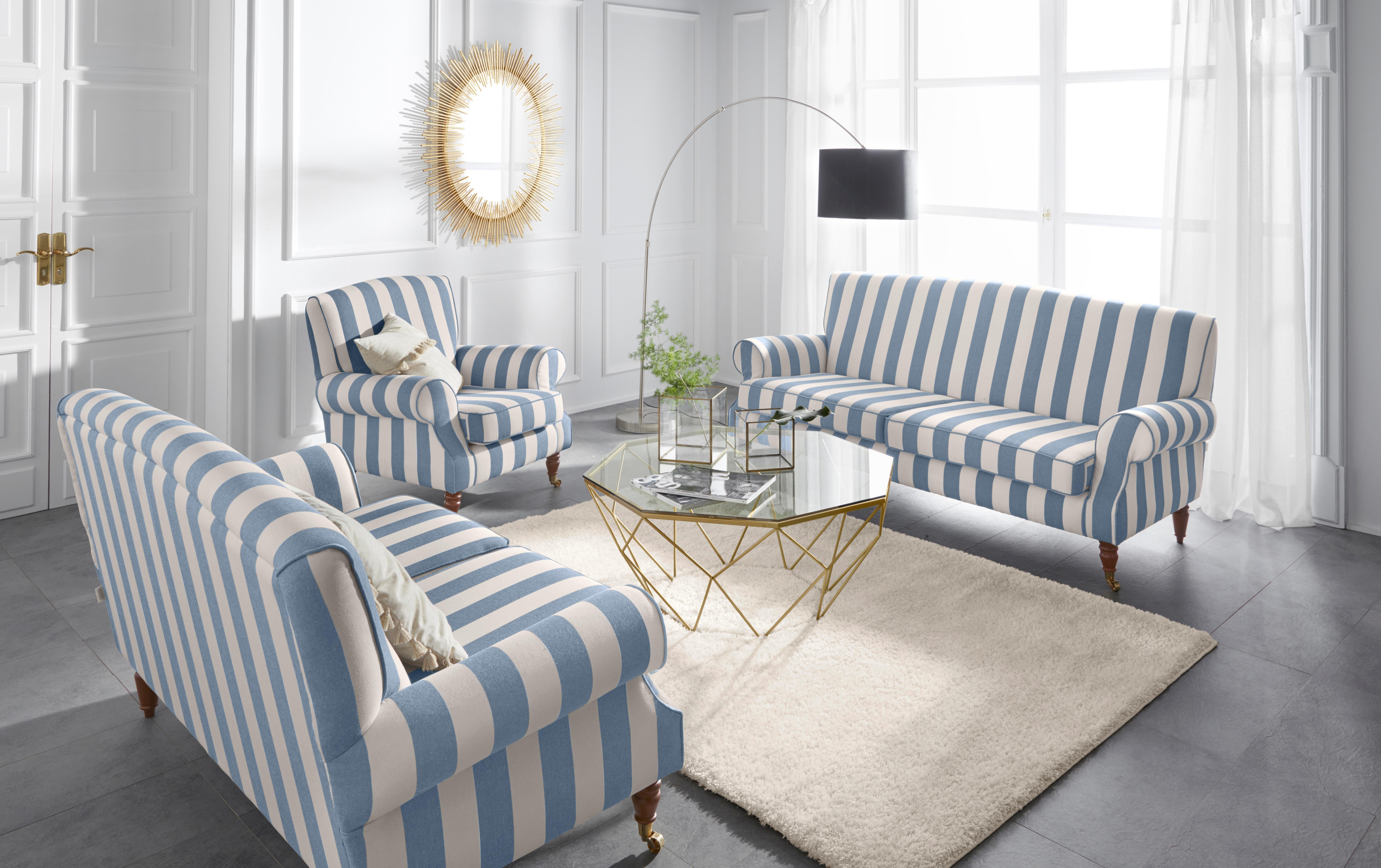 Guido Maria Kretschmer Home&Living Fauteuil Rennes in fluweellook of katoenmix