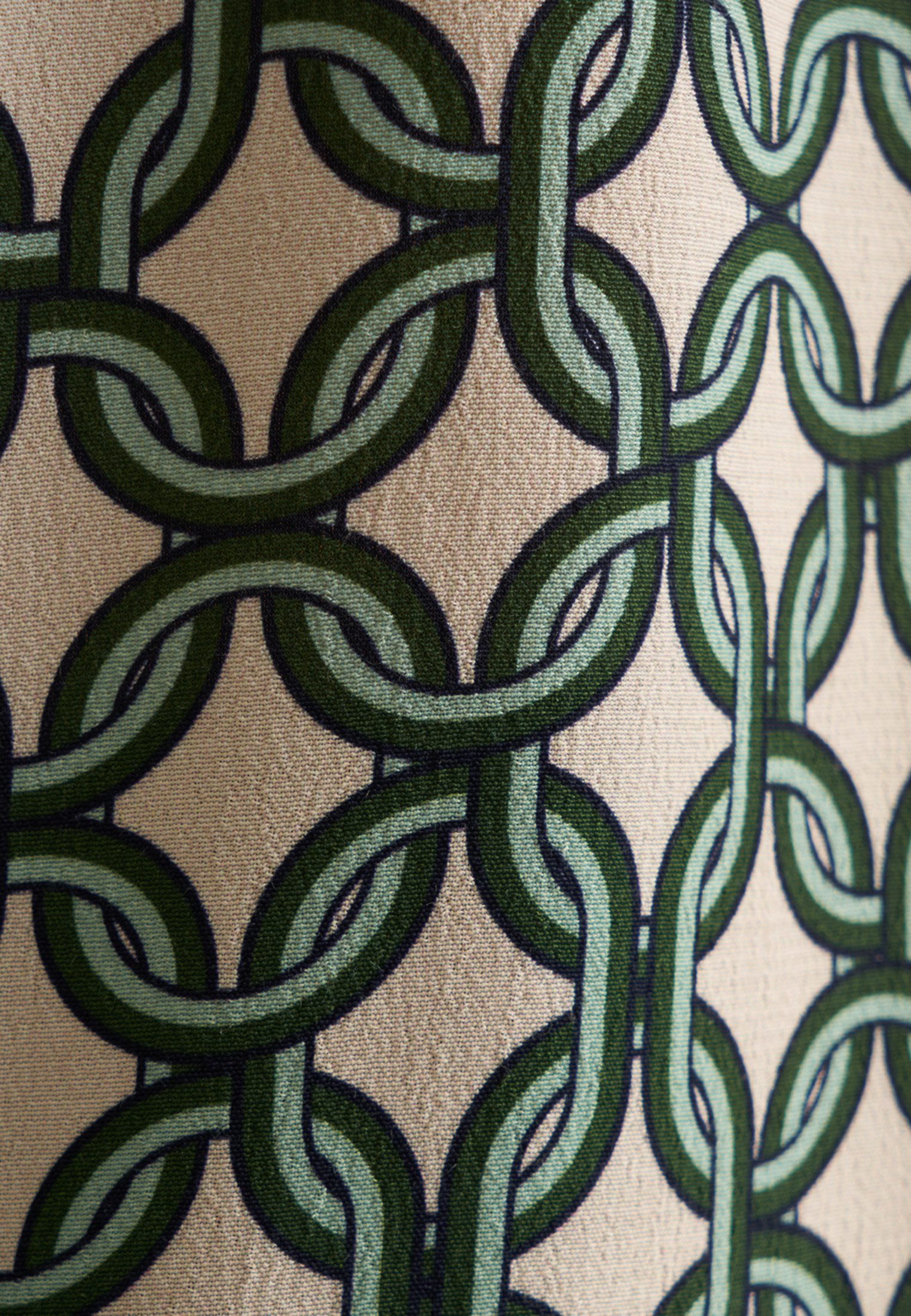 seidensticker Overhemdblouse Zwarte roos Lange mouwen kraag print