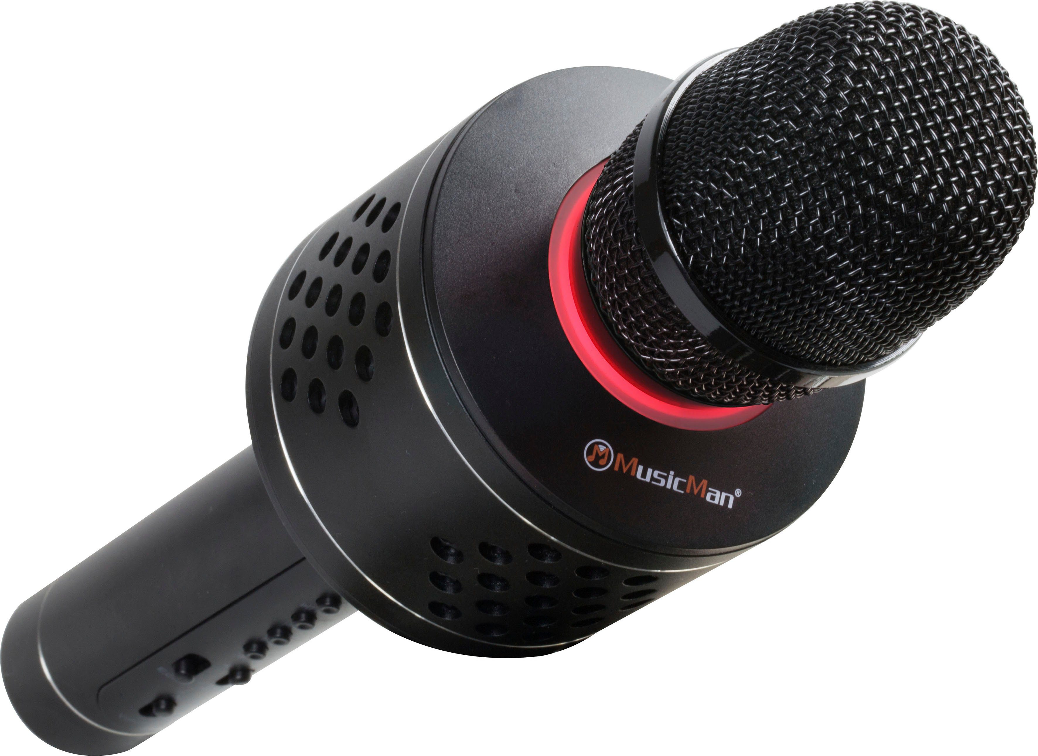 Technaxx PRO BT-X35 Karaoke microphone Draadloos Zwart