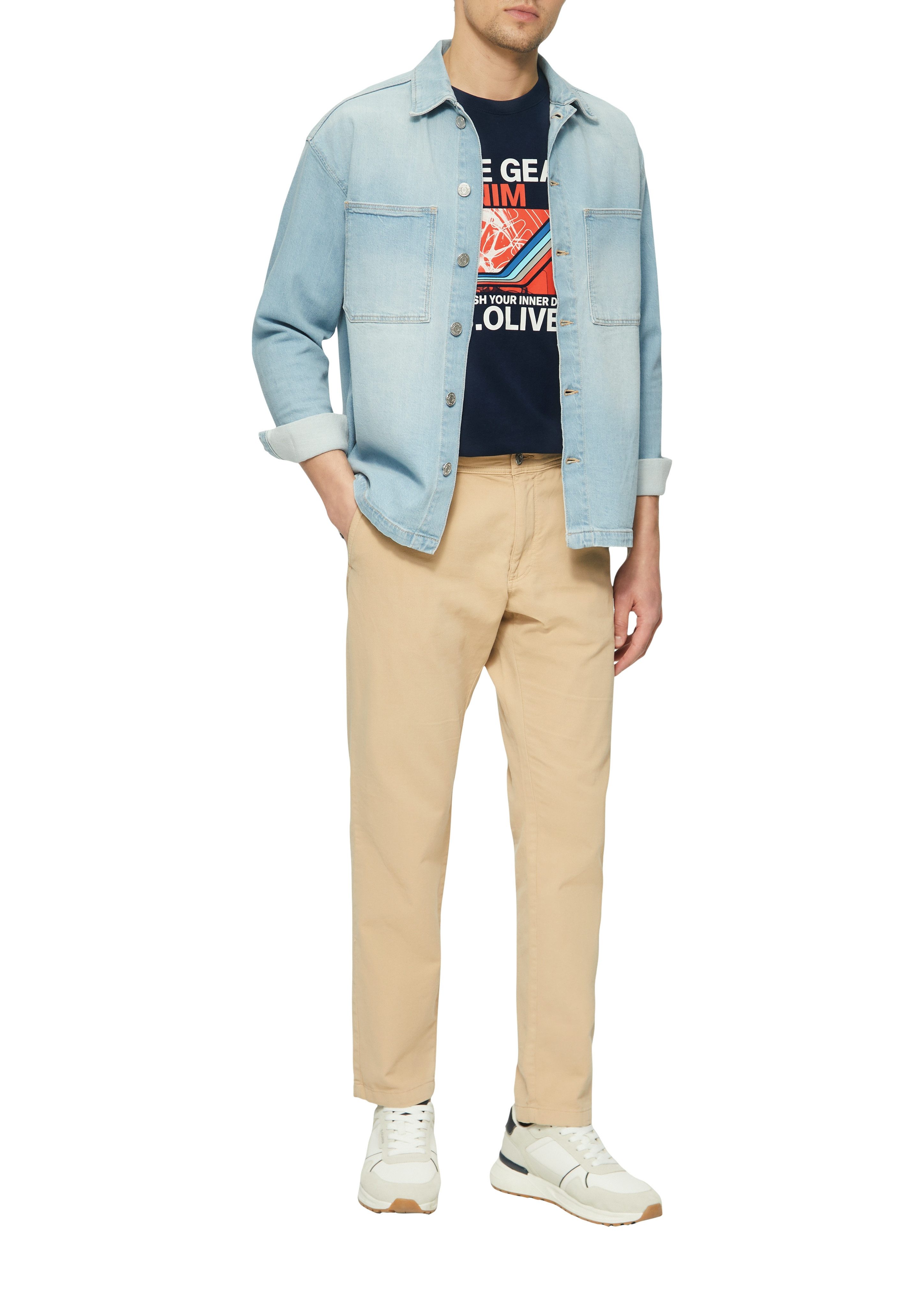 s.Oliver T-shirt met frontprint