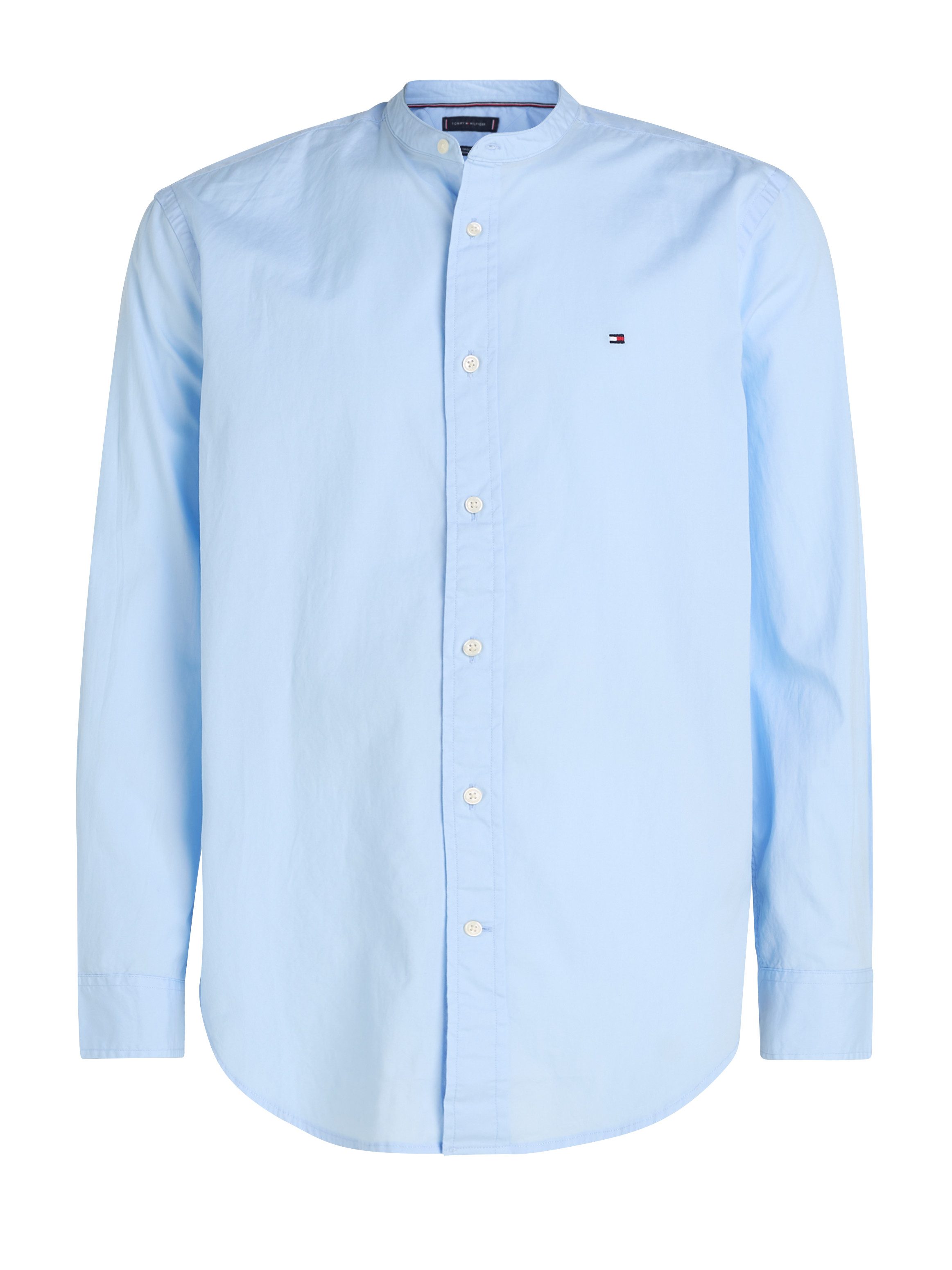 Tommy Hilfiger Overhemd met lange mouwen FLEX POPLIN SOLID MAO RF SHIRT