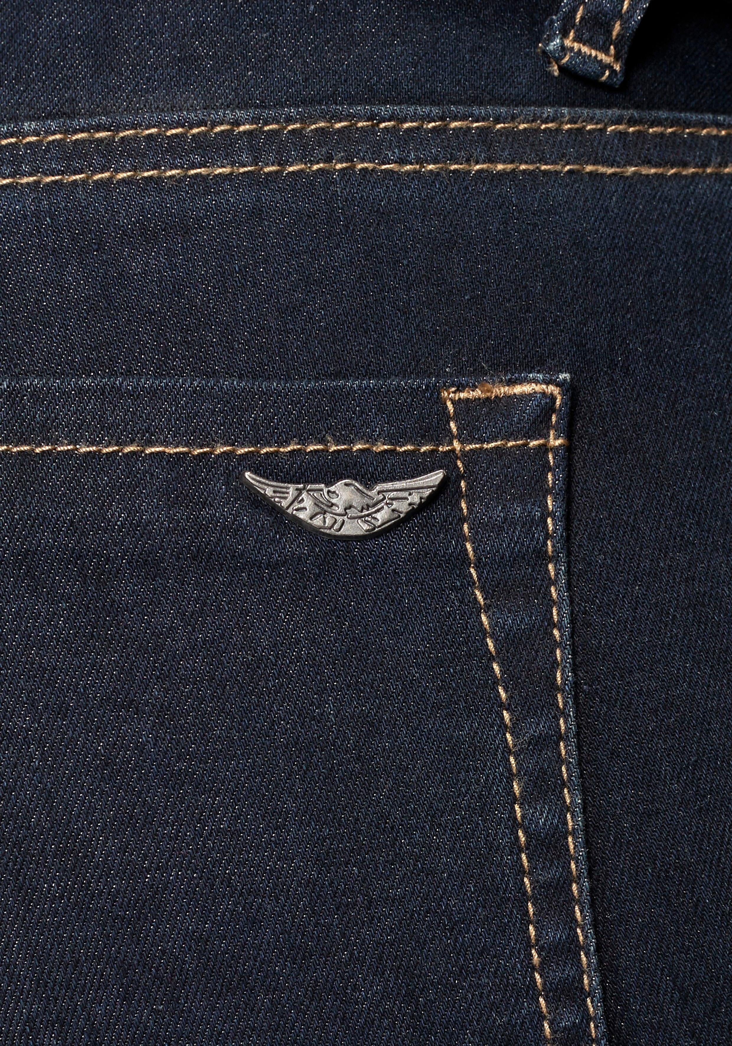 Arizona Skinny fit jeans Ultra Stretch extra-strakke been verloop, normale taille, met steekzakken