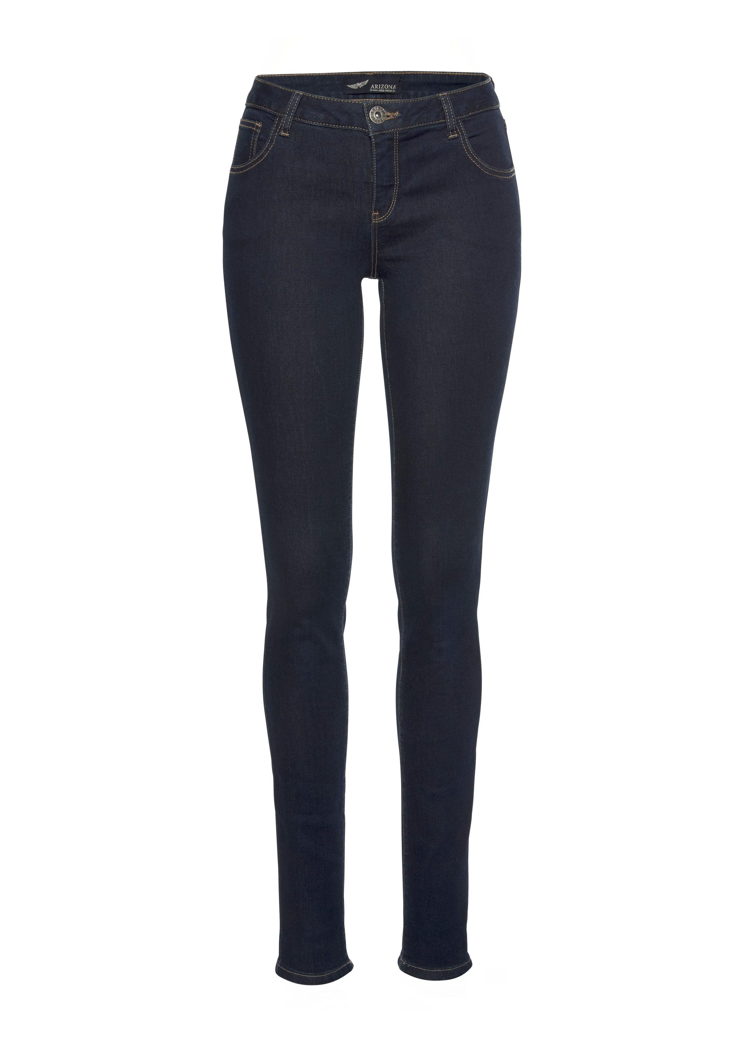 Arizona Skinny fit jeans Ultra Stretch extra-strakke been verloop, normale taille, met steekzakken