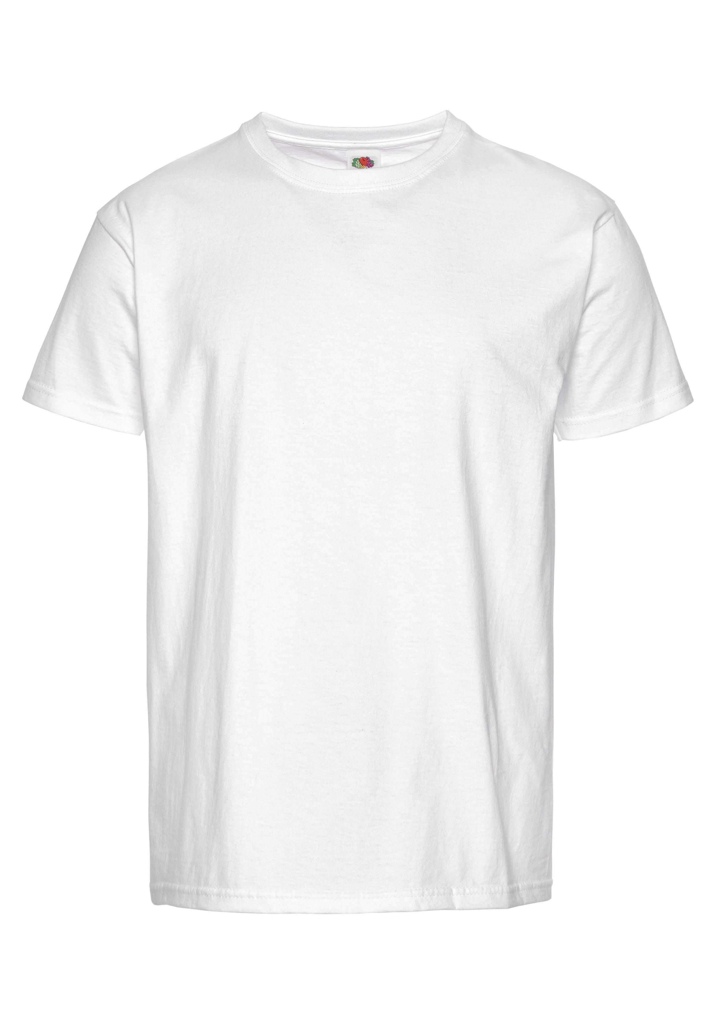 Fruit of the Loom T-shirt met een ronde hals (set, 3-delig)